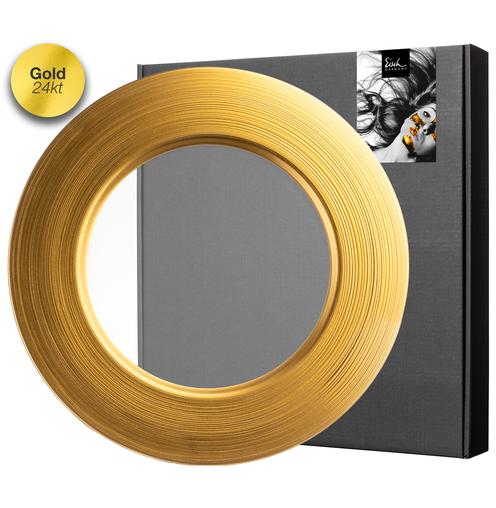 Plate gold Ø 320 mm HAPTICS
