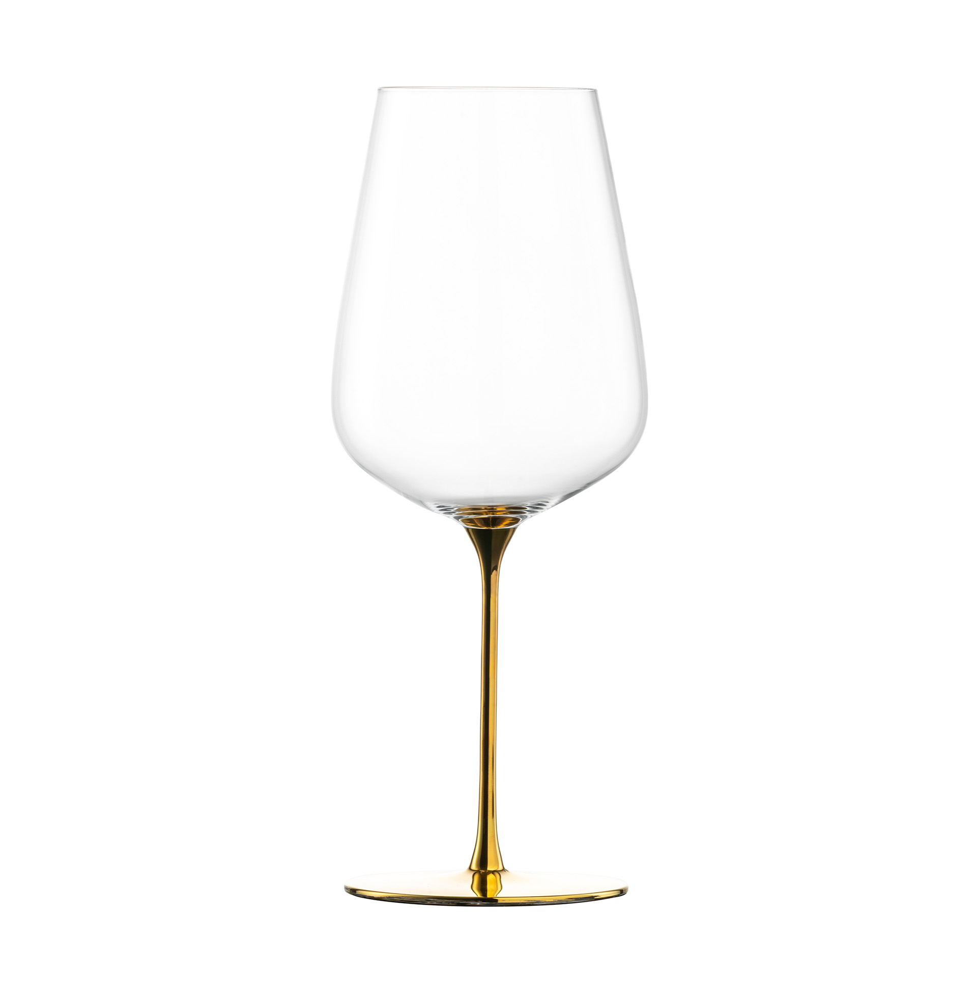 Allround wine glasses powerful & rich gold ESSENCA SENSISPLUS GOLD EDITION