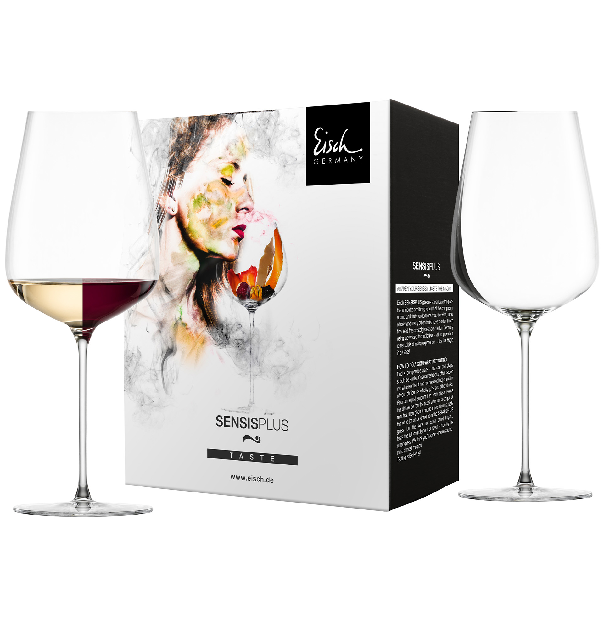 Set of 2 allround wine glasses powerful & rich ESSENCA SENSISPLUS