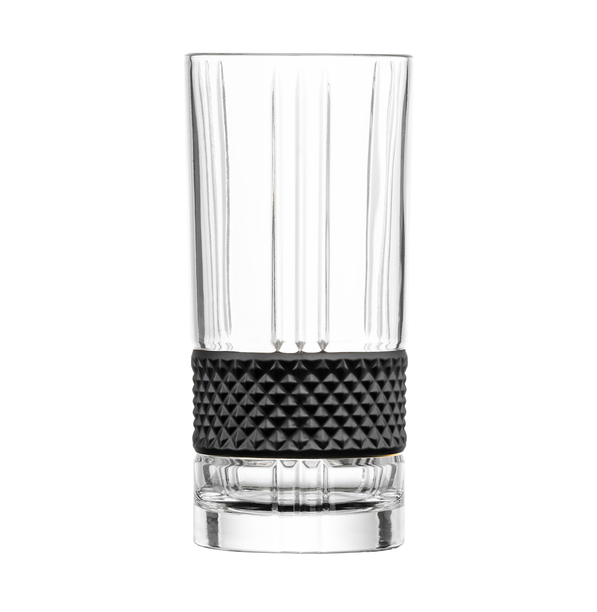 Longdrink Gläser schwarz GLEN