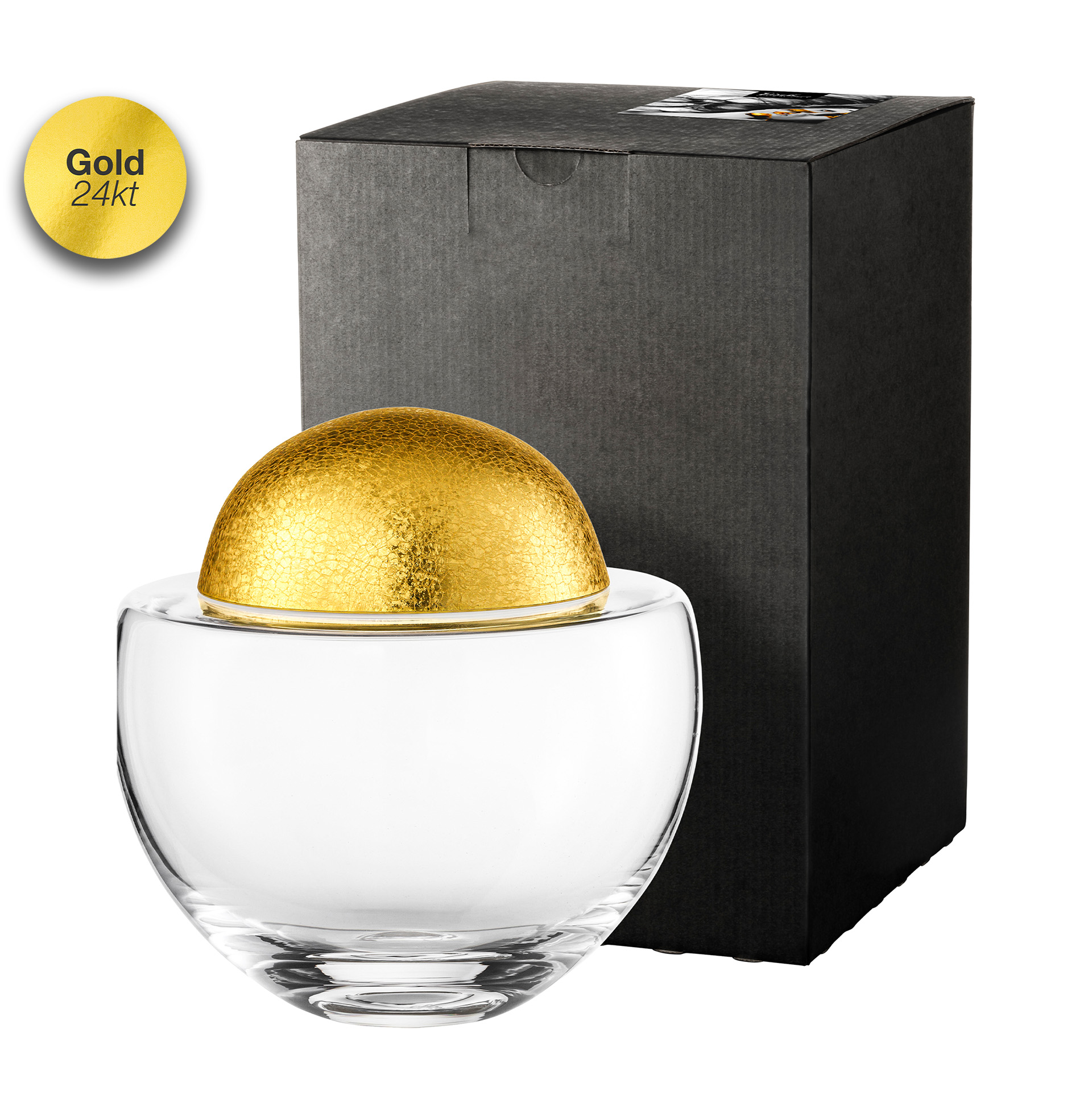 Dose gold Ø 171 mm GOLDRUSH