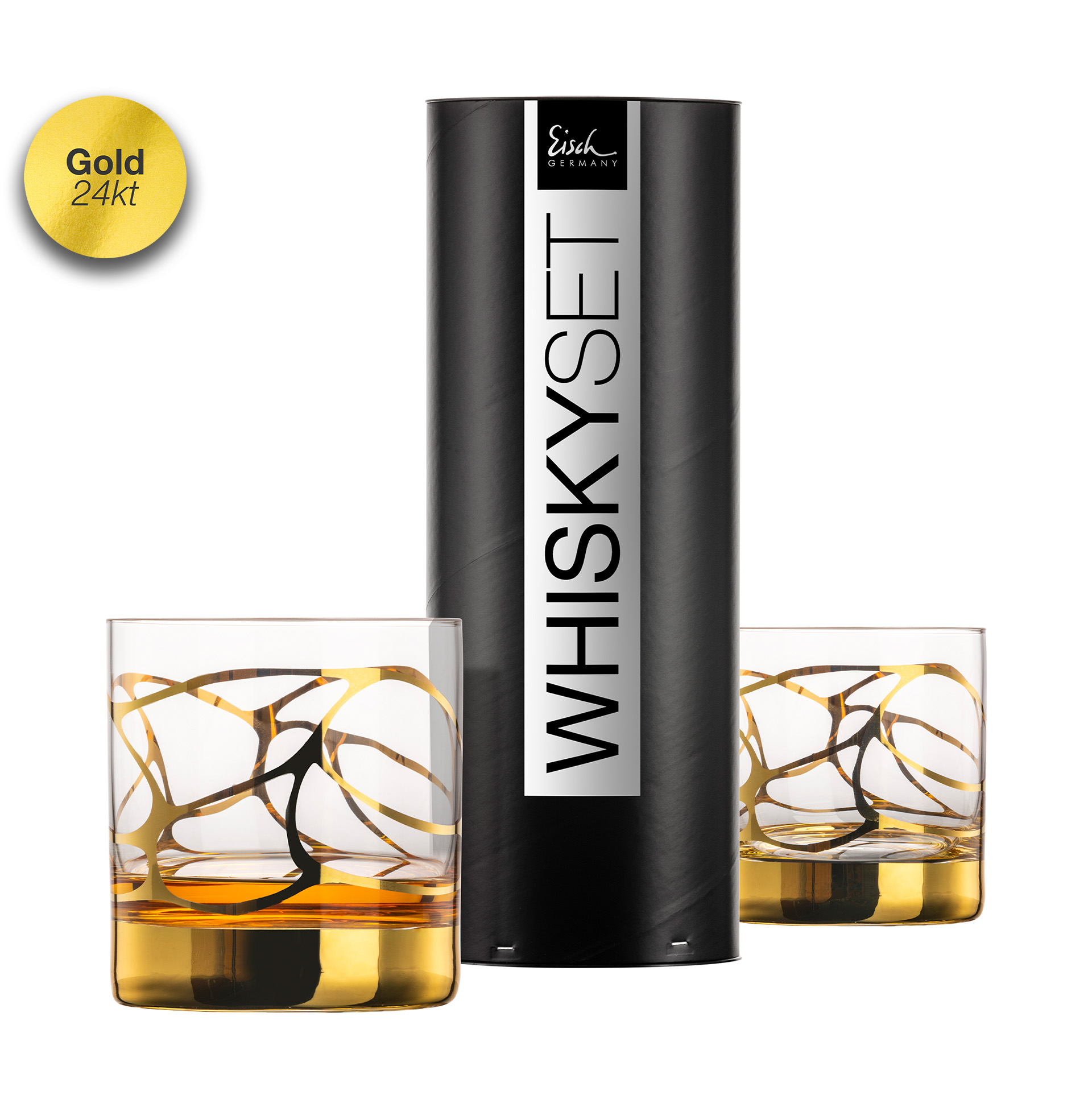 2er Set Whiskygläser gold STARGATE