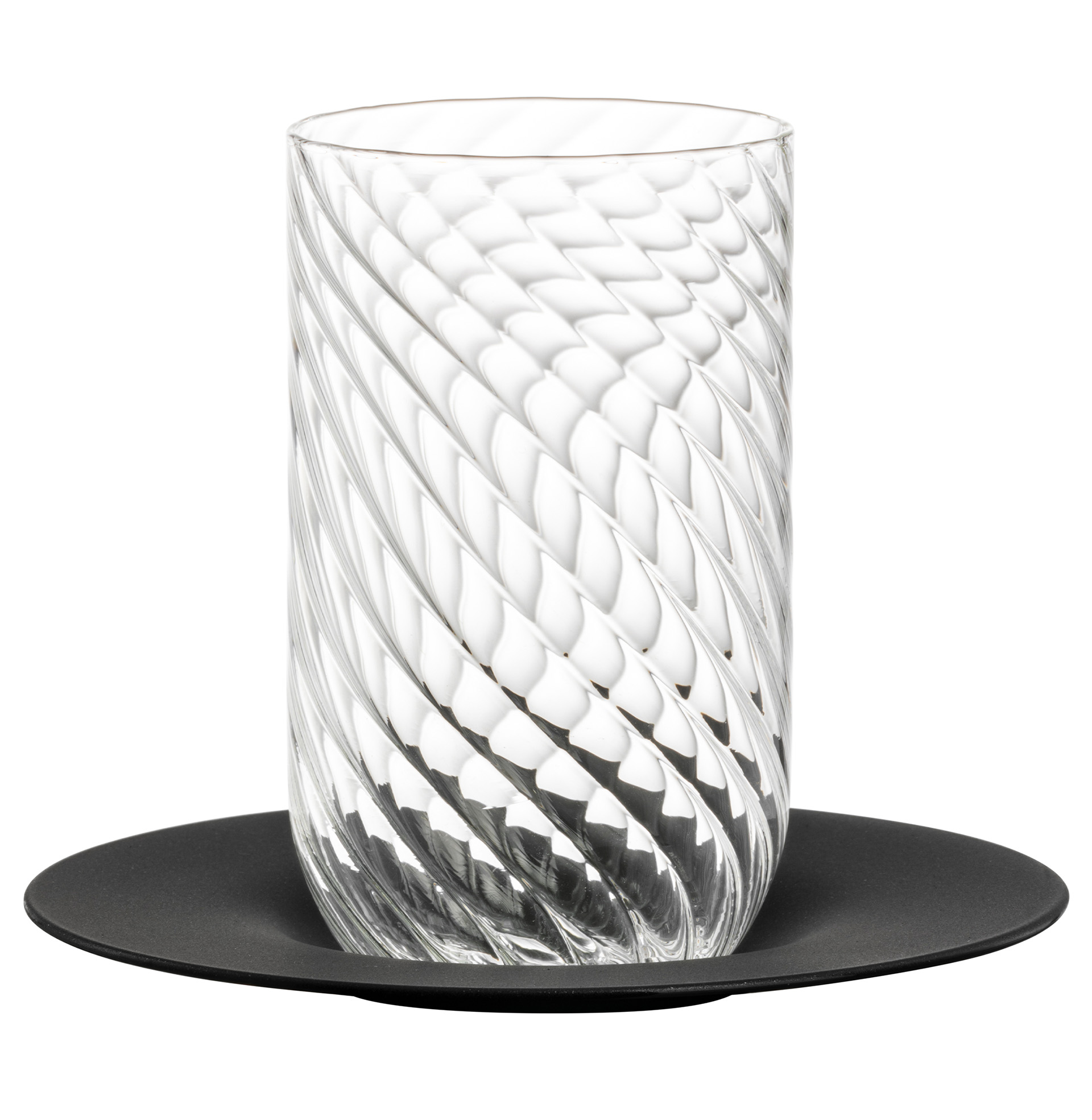 Latte macchiato set black TWIST