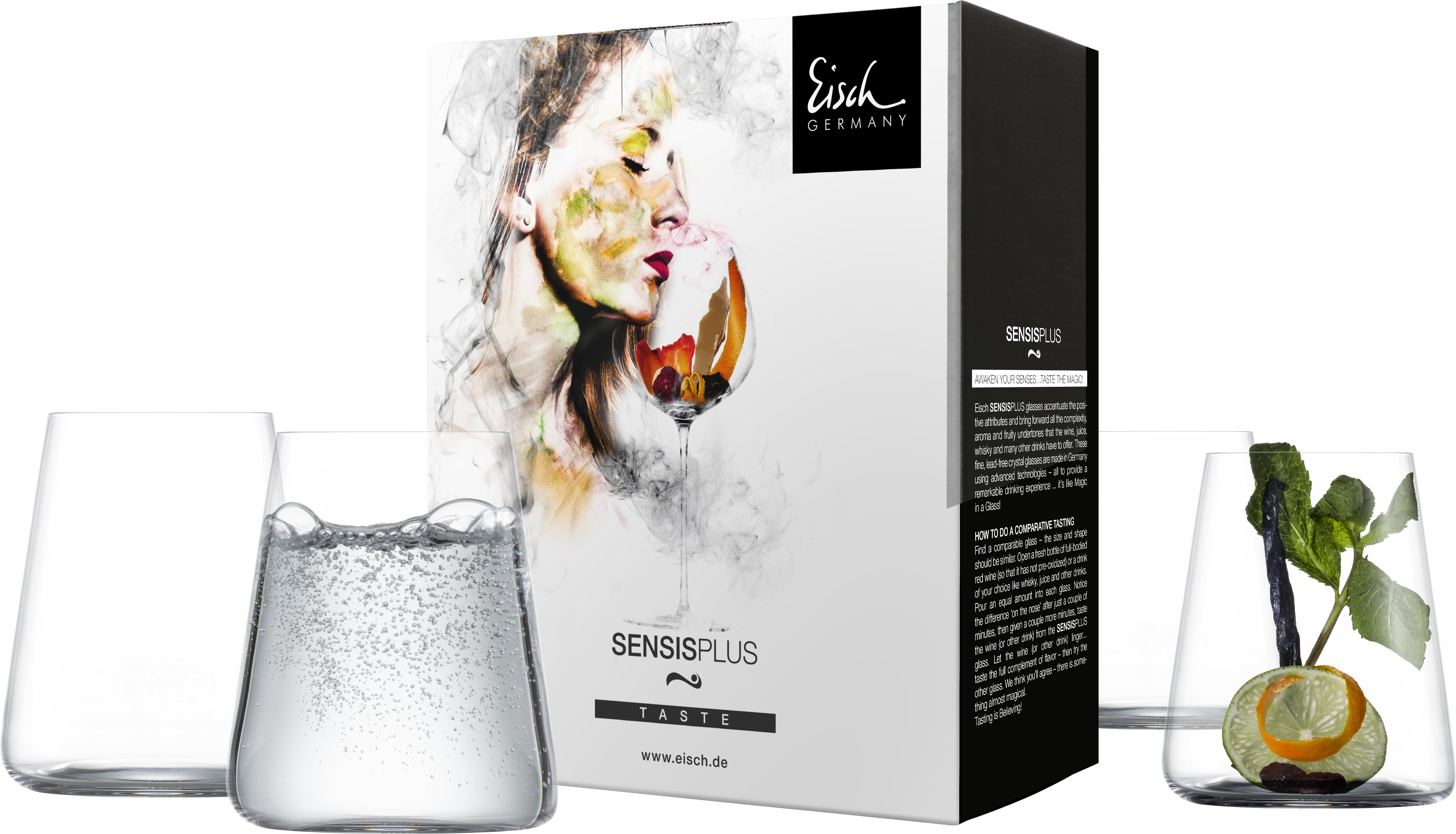 Set of 4 allround tumblers SKY SENSISPLUS