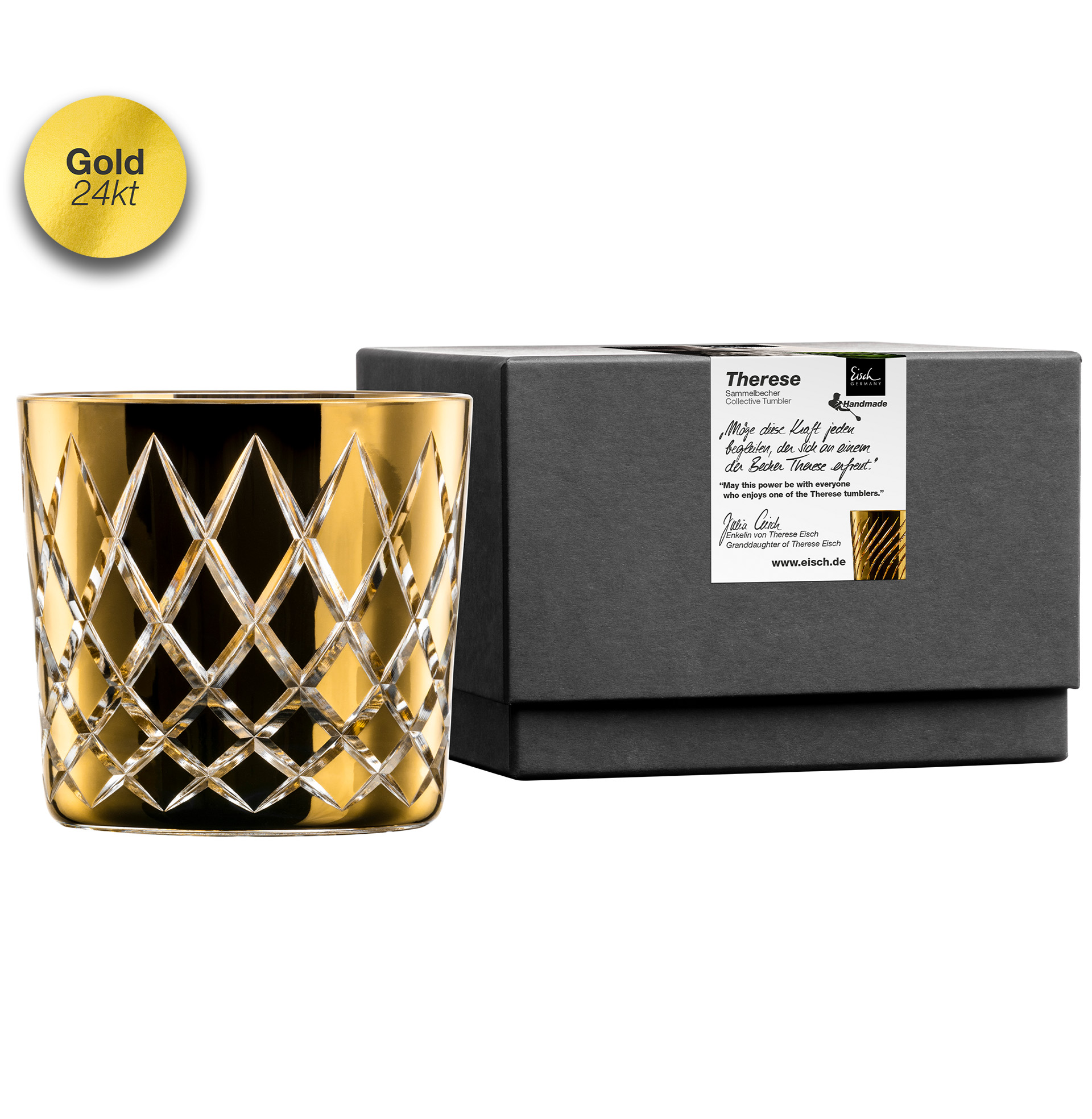 Becher Gold Diamond THERESE