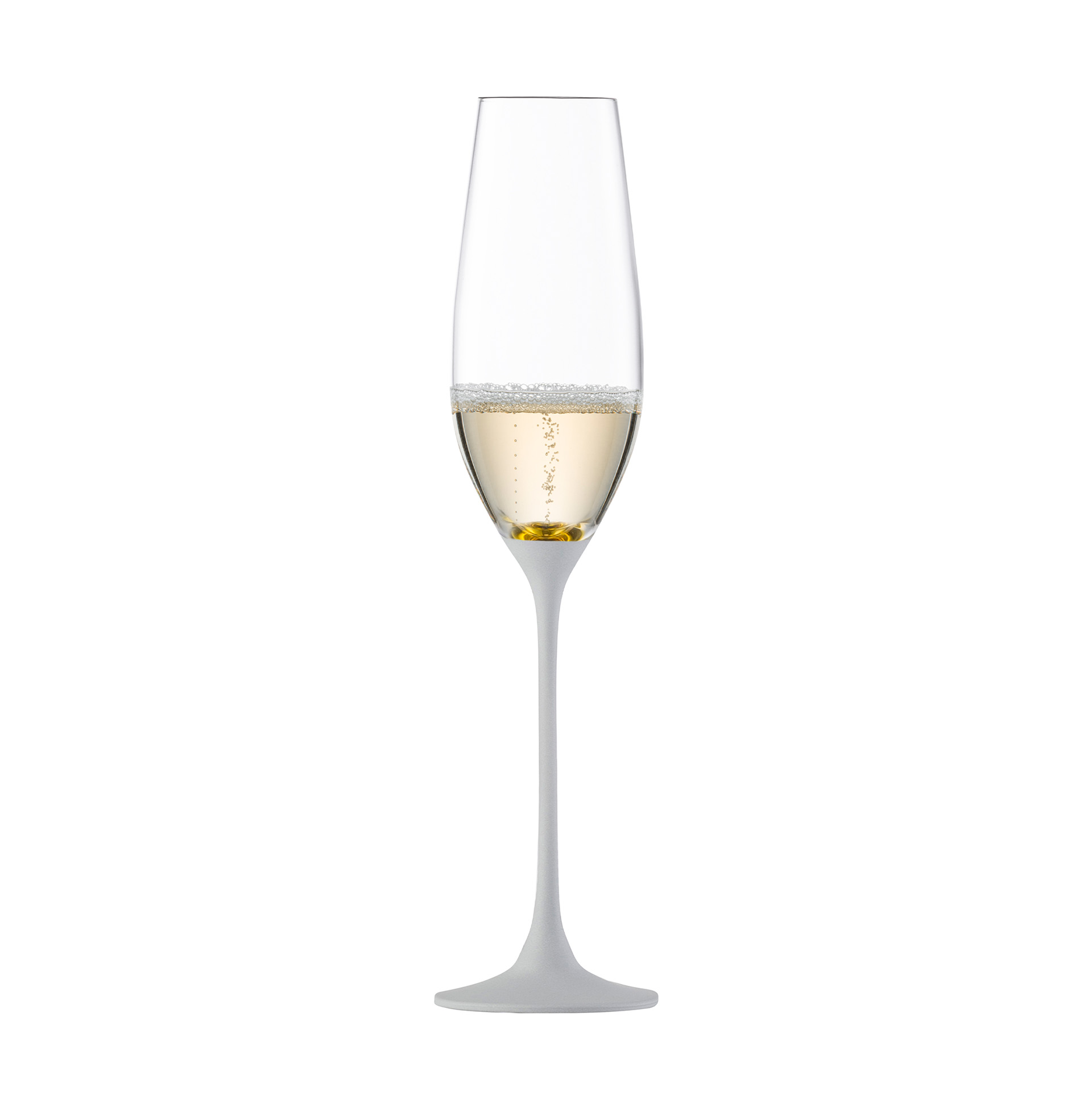 Champagnergläser weiß/gold CHAMPAGNER EXKLUSIV