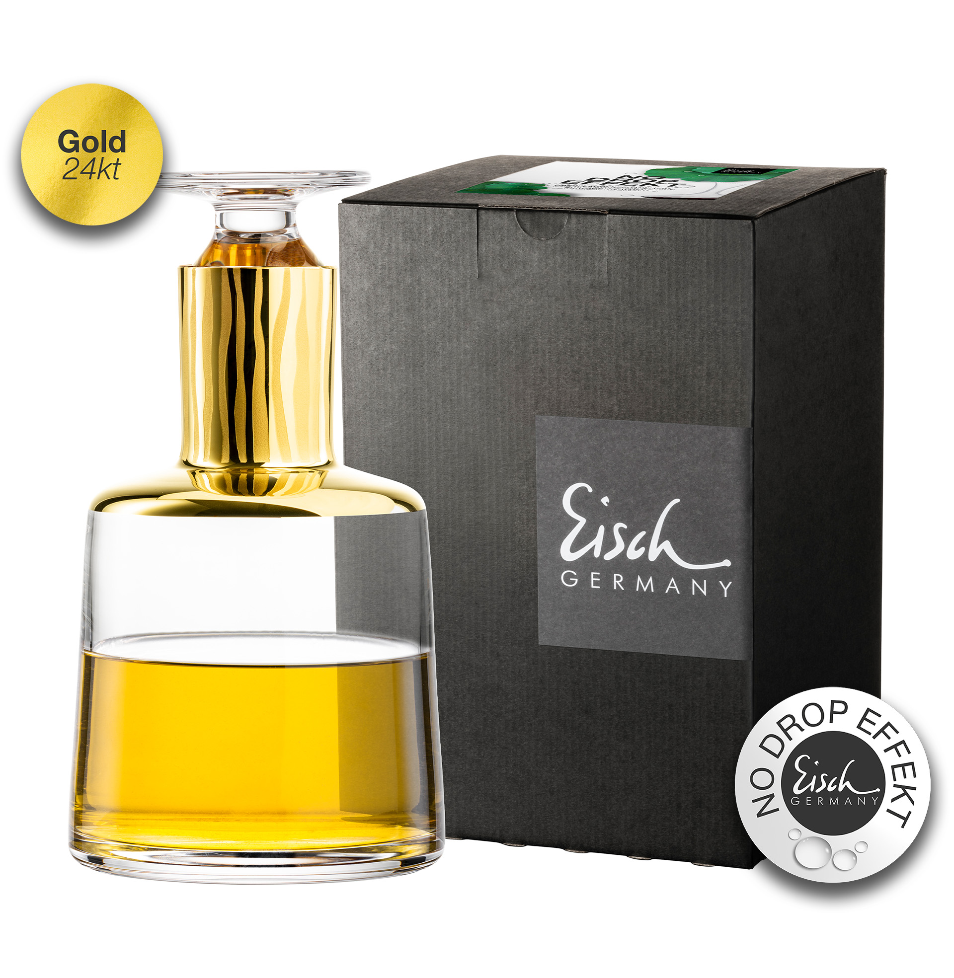 Whisky carafe gold No Drop Effect 0,75l ELIOR