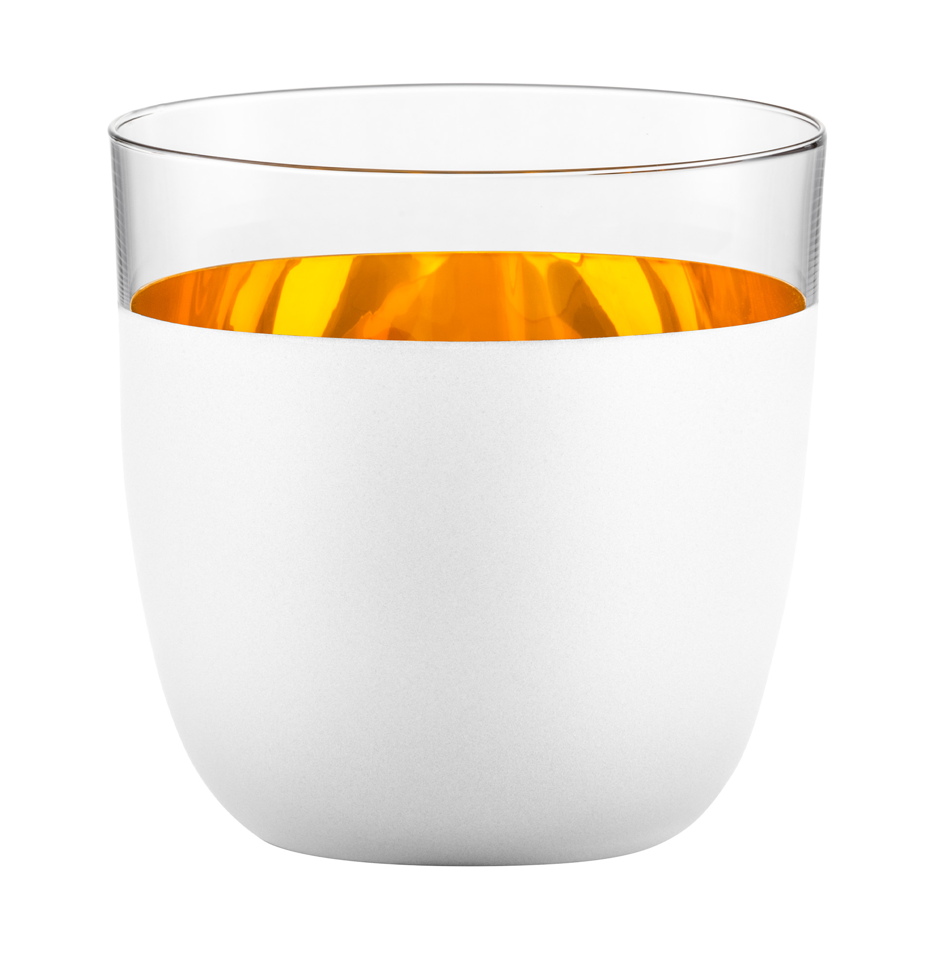 Becher weiß/gold COSMO