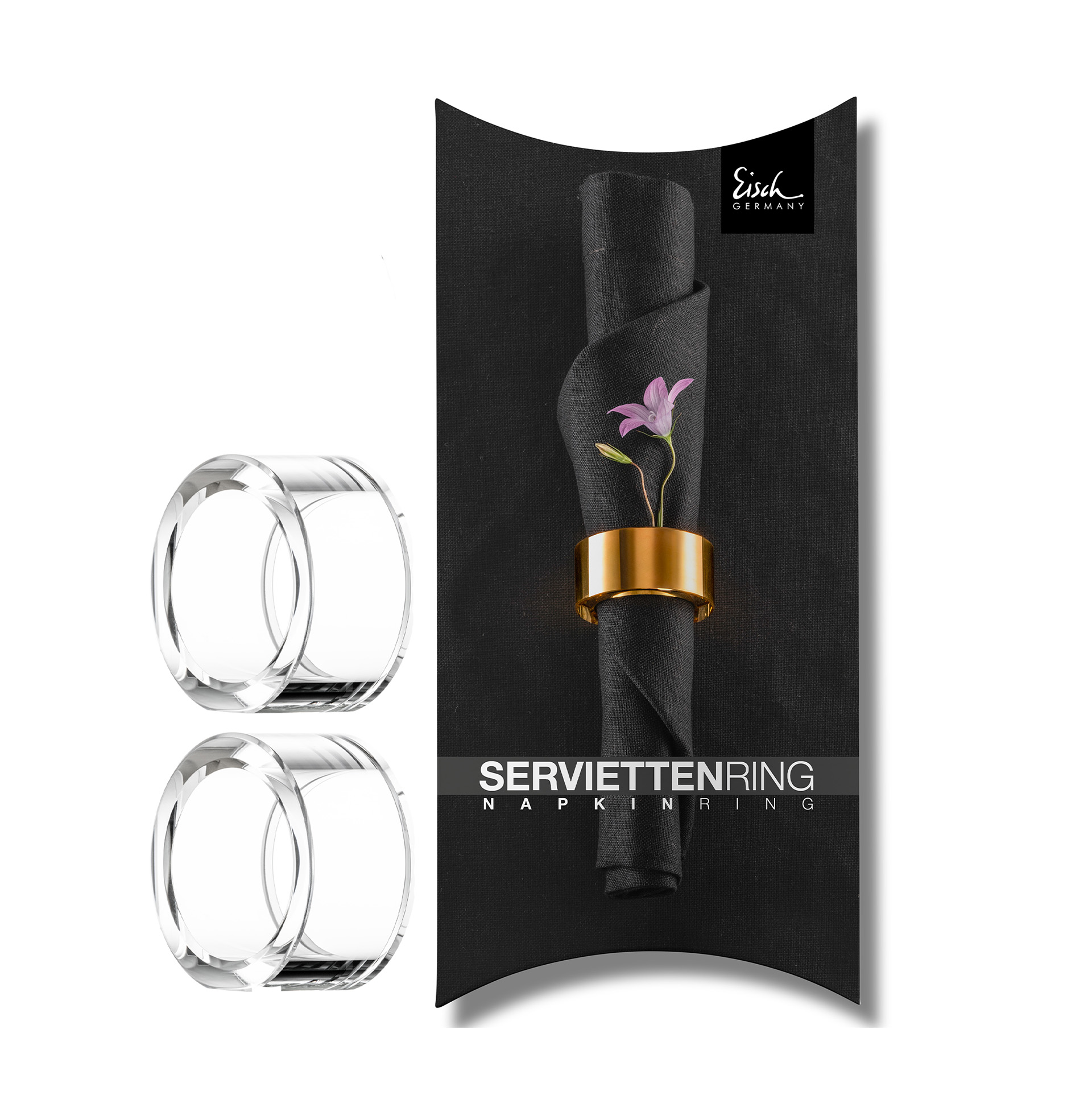 Set of 2 napkin rings