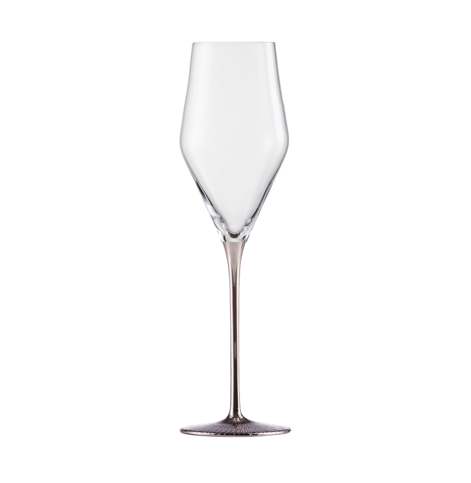 Champagne glasses platinum RAVI PLATIN