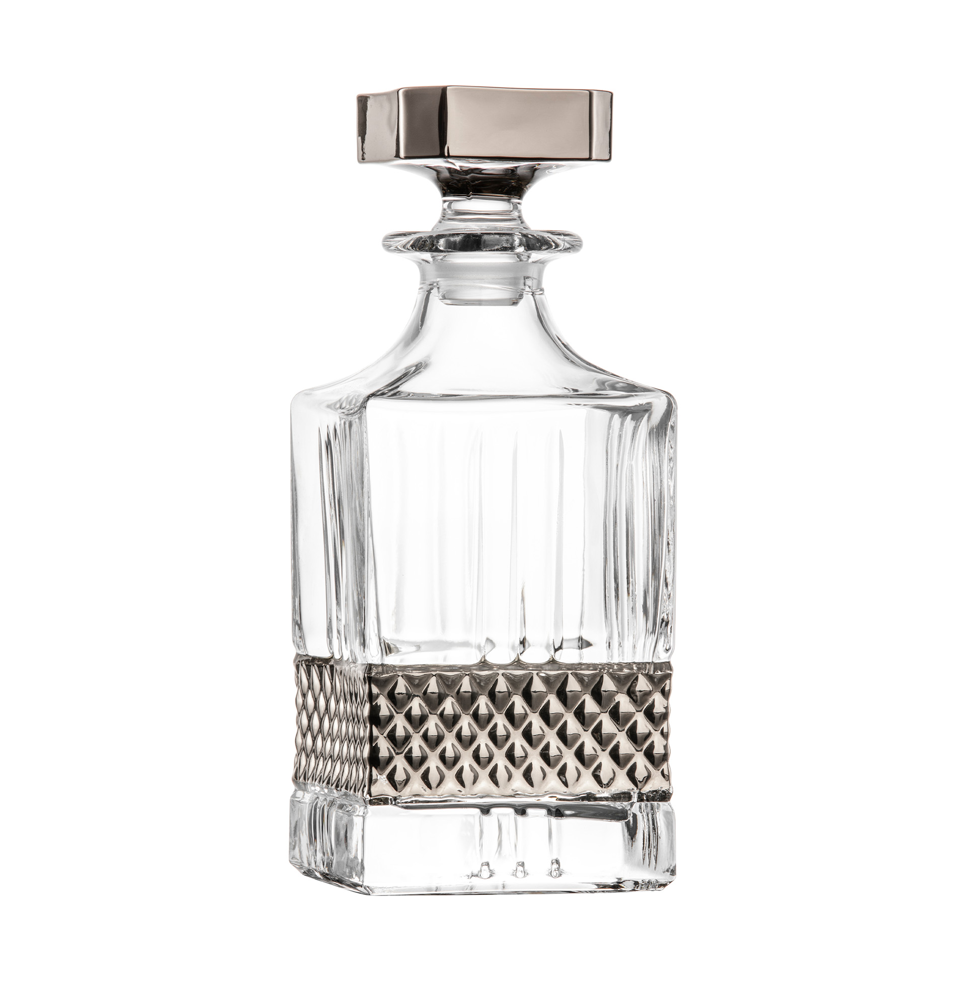 Whisky Karaffe platin No Drop Effekt 0,85l GLEN