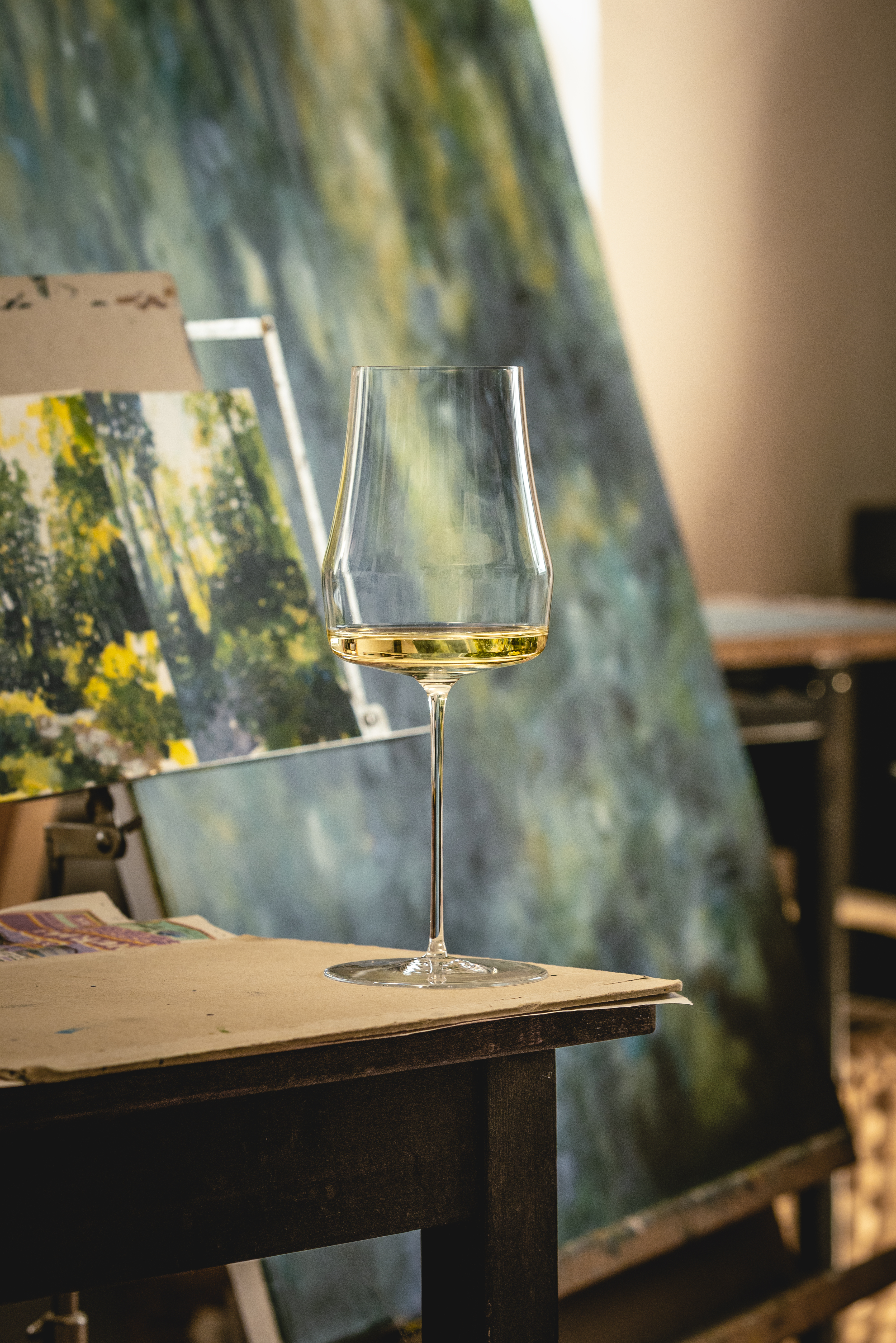 Weinglas Weißwein in Geschenkröhre TIMEFORM SENSISPLUS