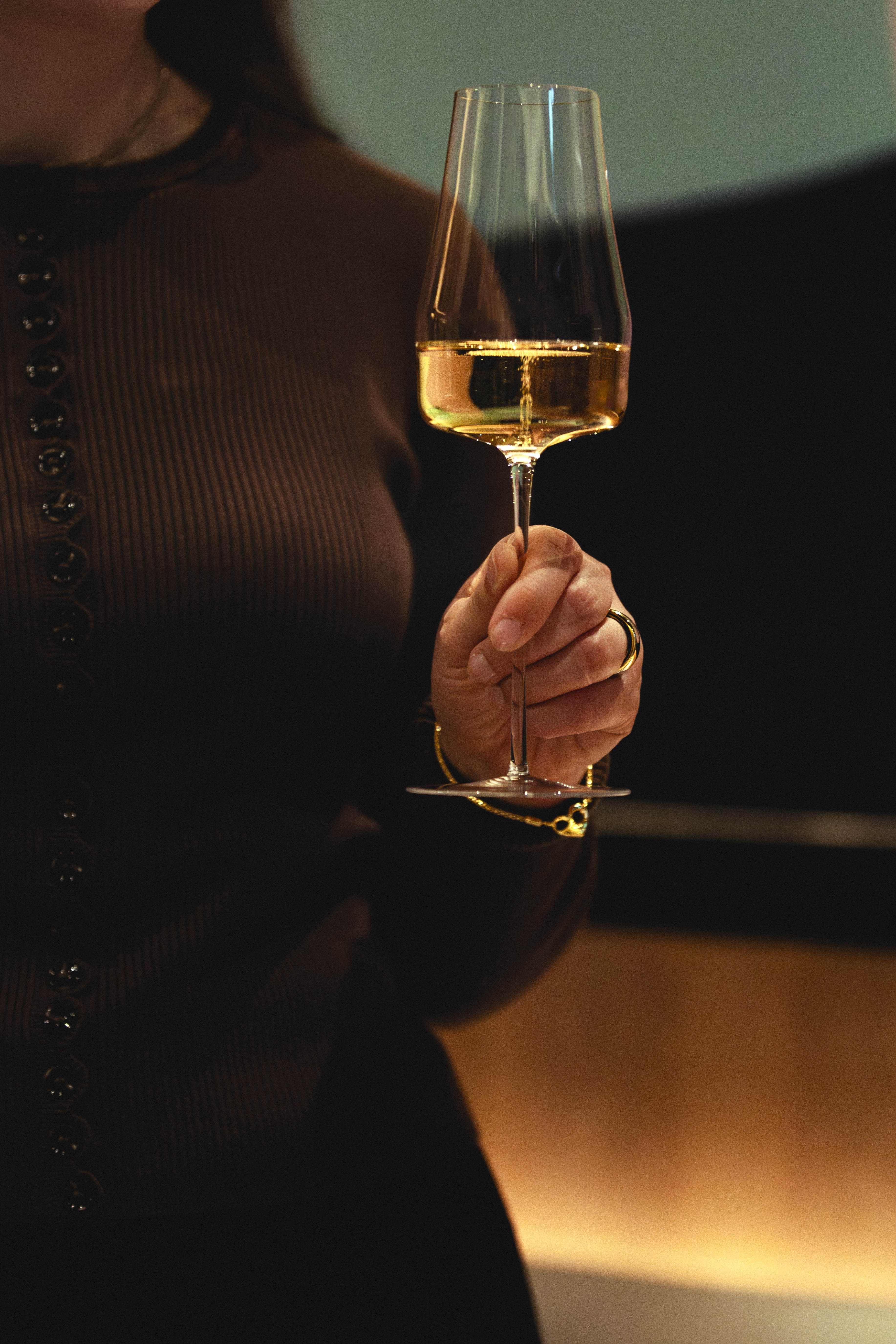 Weinglas Champagner in Geschenkröhre TIMEFORM SENSISPLUS
