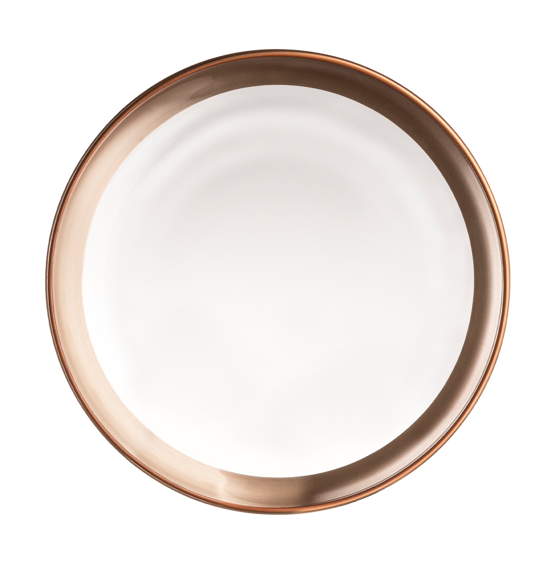 Plate copper Ø 210 mm KAYA