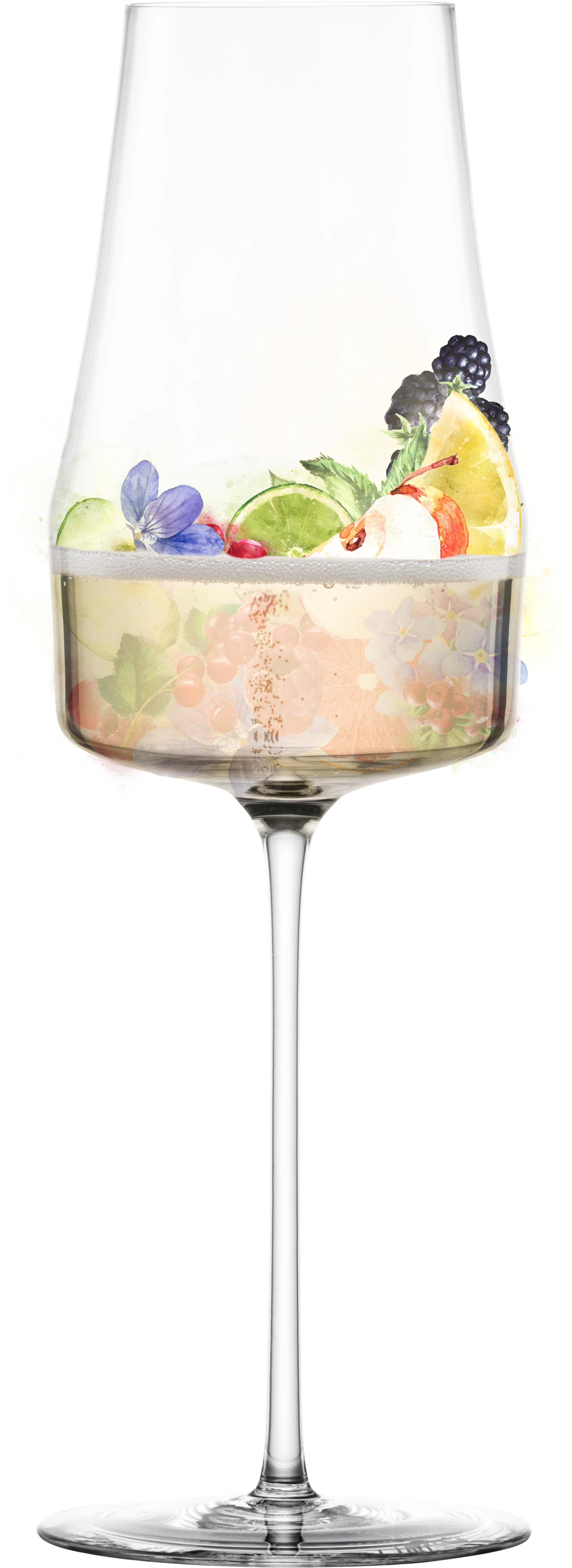Weinglas Champagner in Geschenkröhre TIMEFORM SENSISPLUS