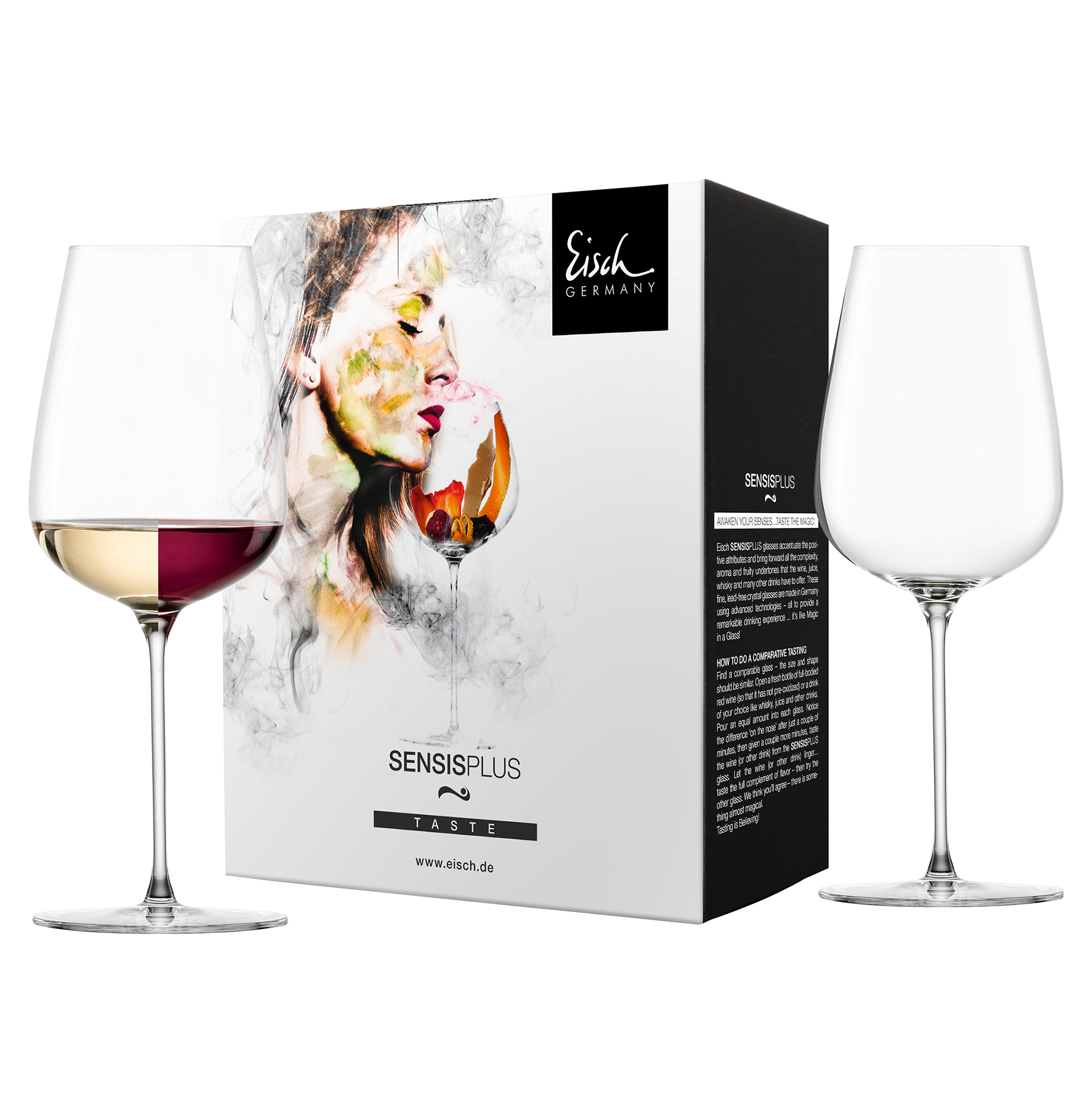 Set of 2 allround wine glasses fruity & aromatic ESSENCA SENSISPLUS