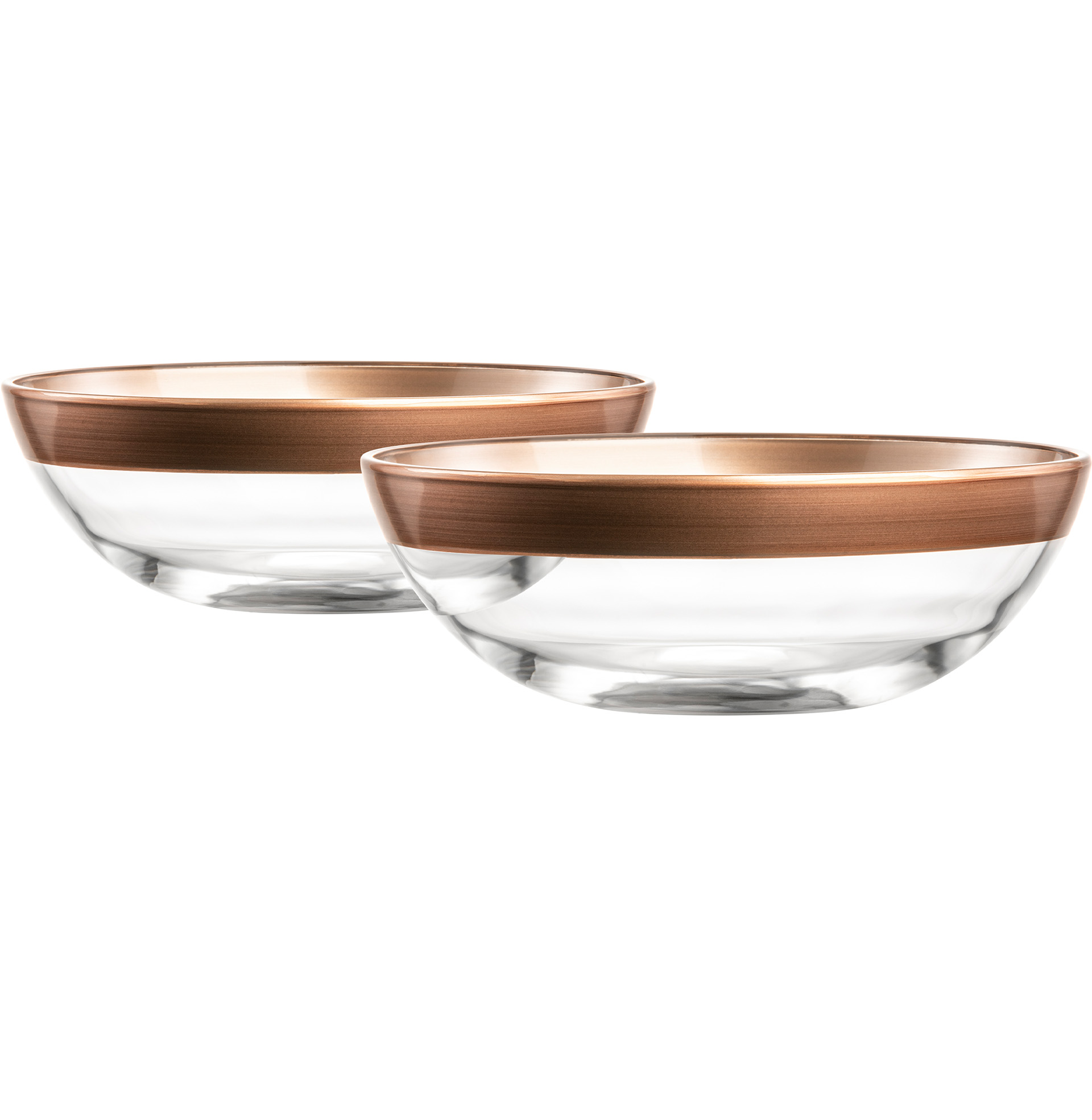 Set of 2 bowls copper Ø 170 mm KAYA