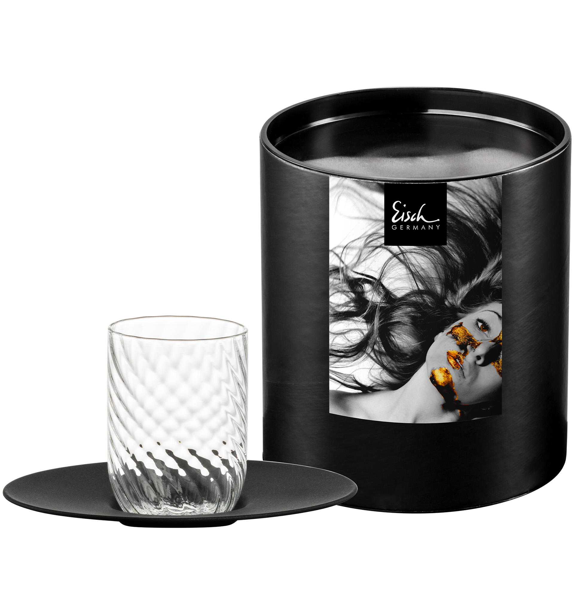 Espresso Set schwarz TWIST