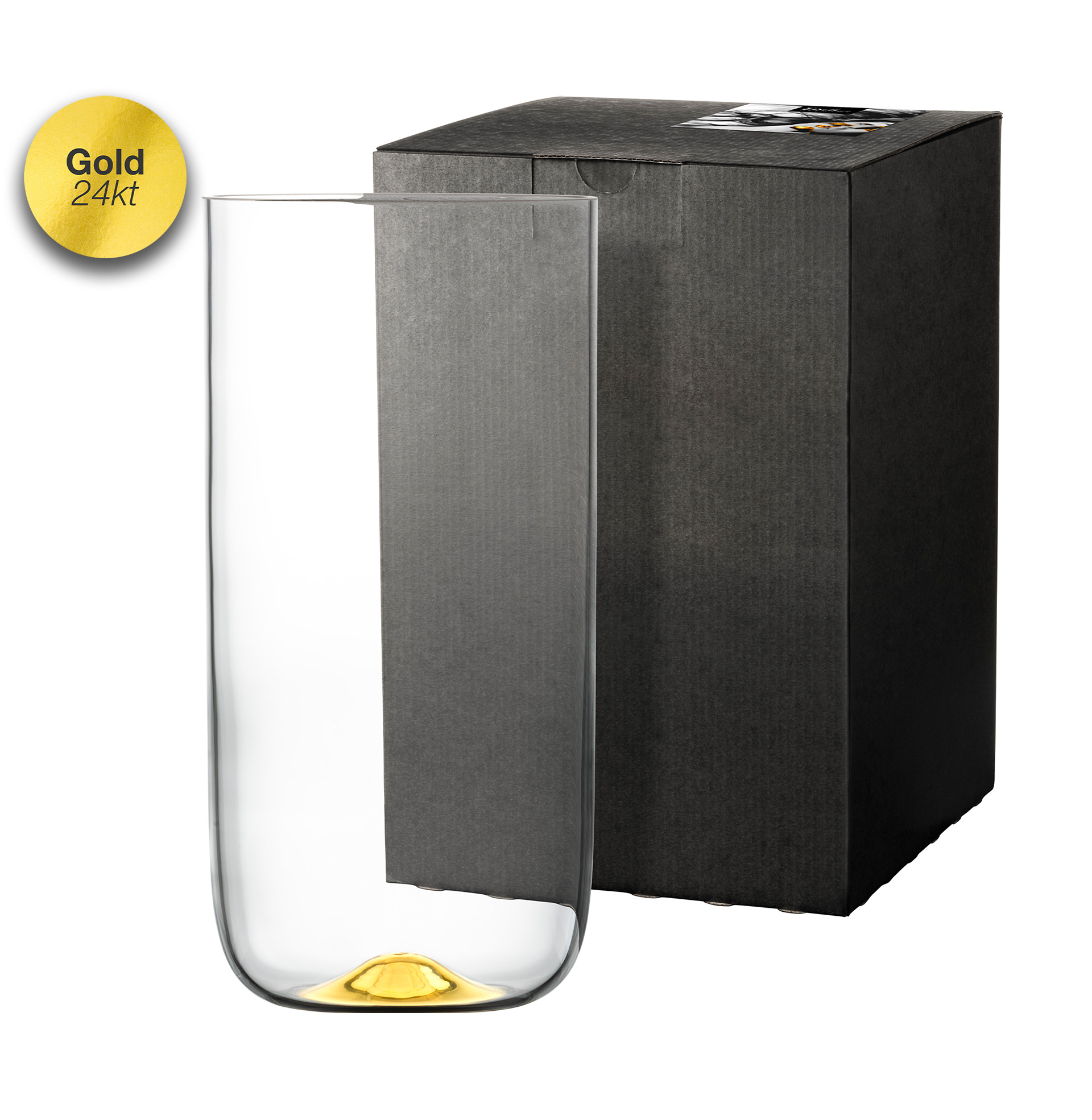 Vase gold Ø 125 mm DOT