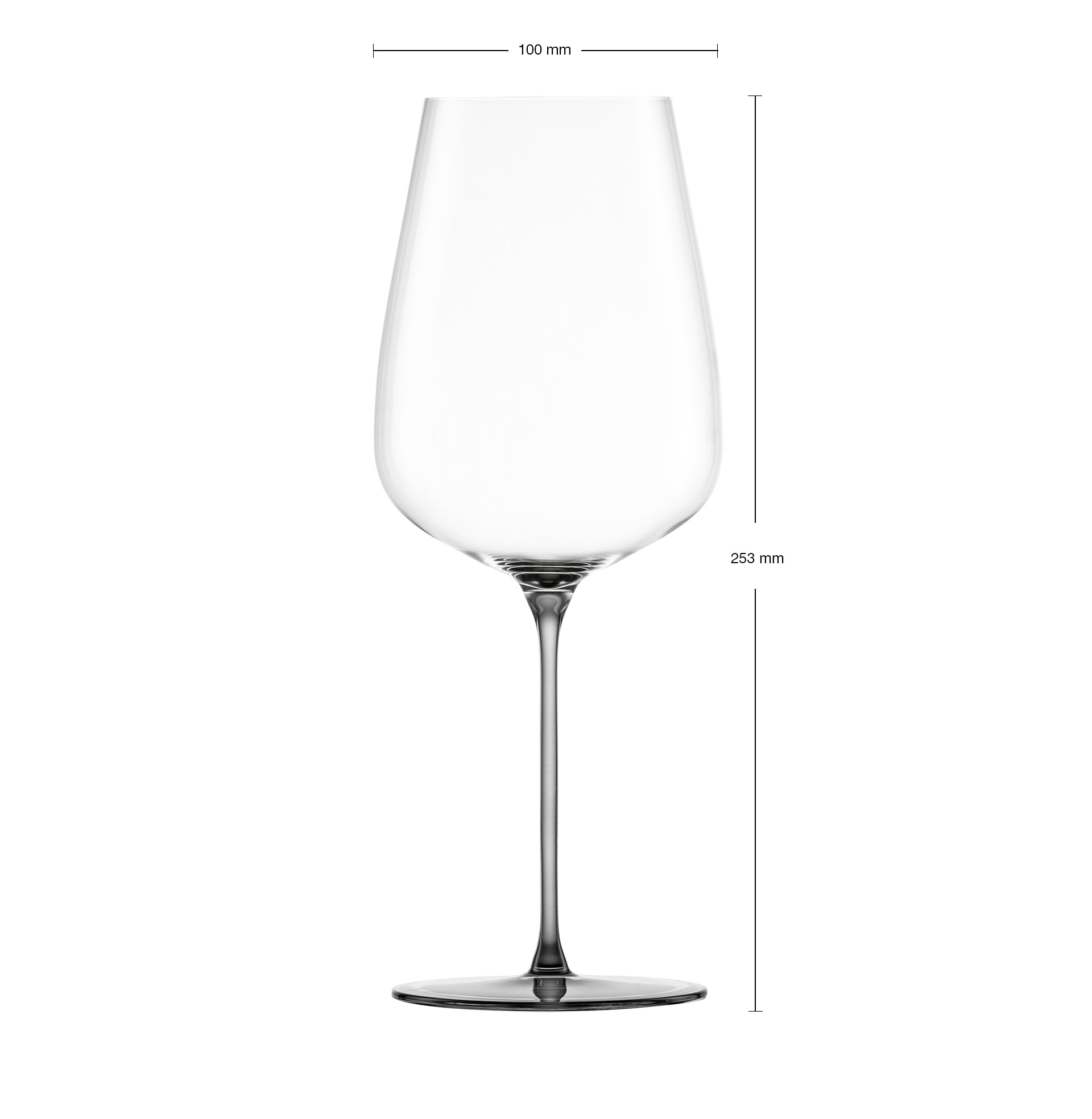 Allround wine glasses powerful & rich grey INSPIRE SENSISPLUS