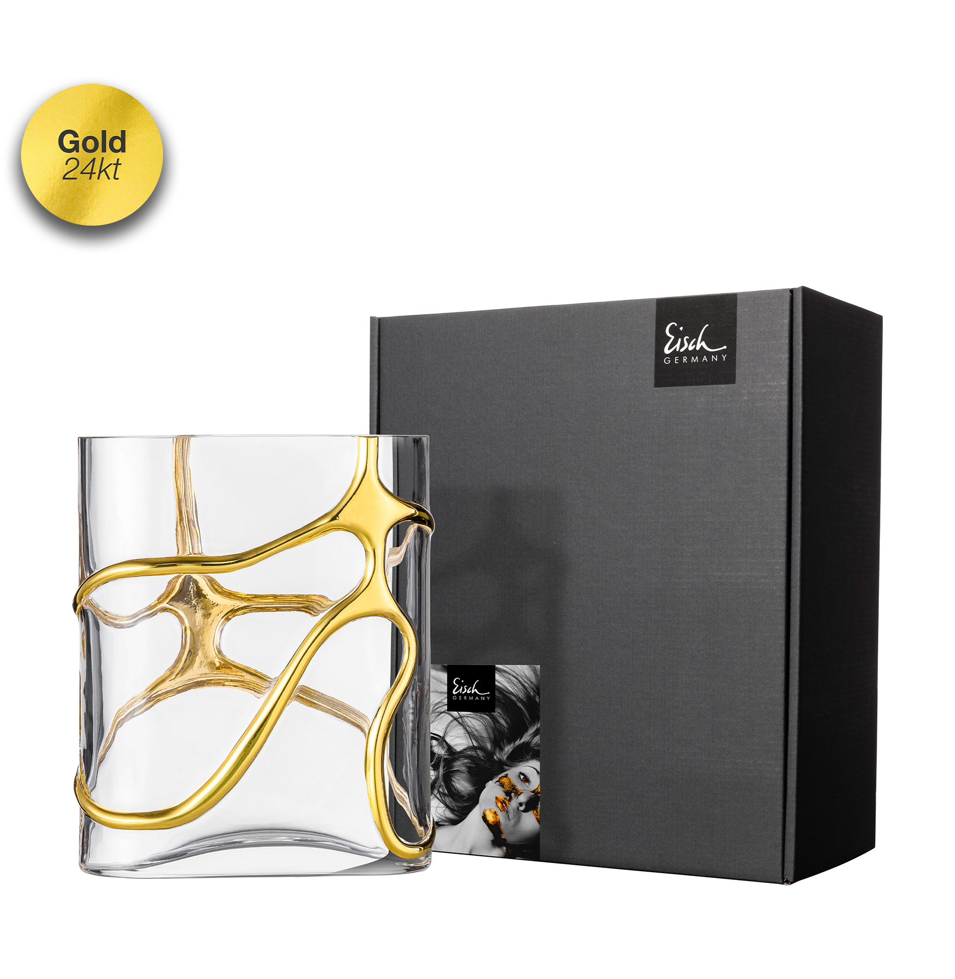 Vase gold 223 mm STARGATE