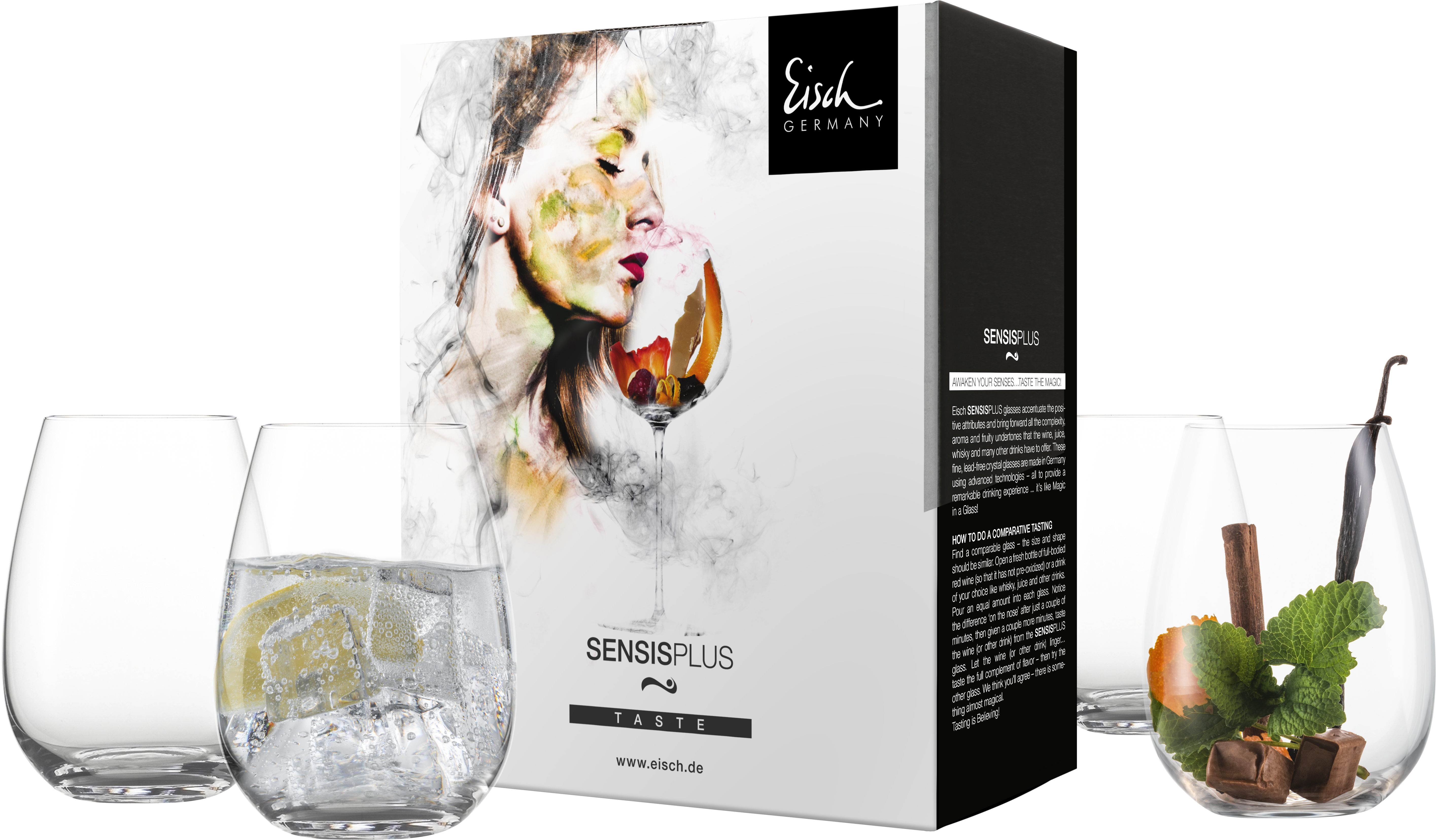 4er Set Becher SUPERIOR SENSISPLUS