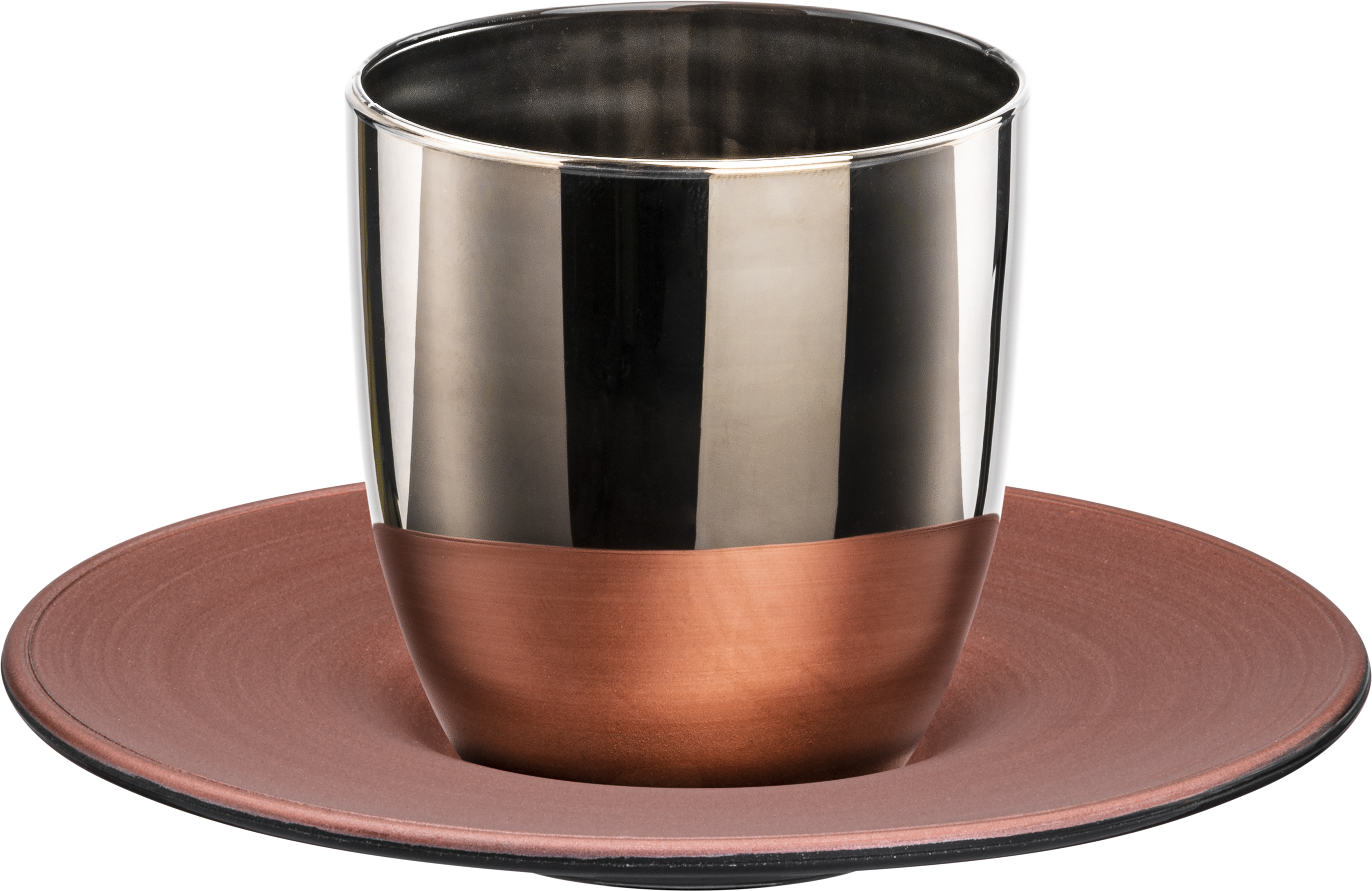 Espresso-Set platin/kupfer COSMO COLLECT