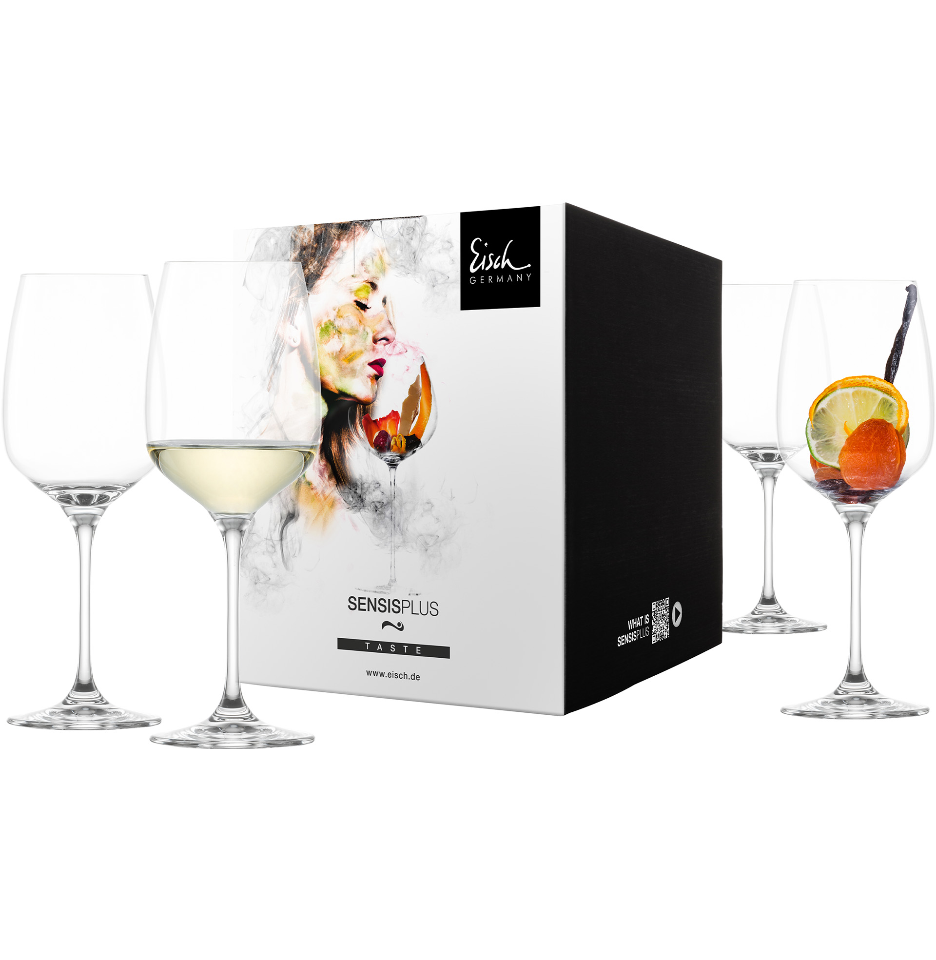 Set of 4 chardonnay glasses SUPERIOR SENSISPLUS