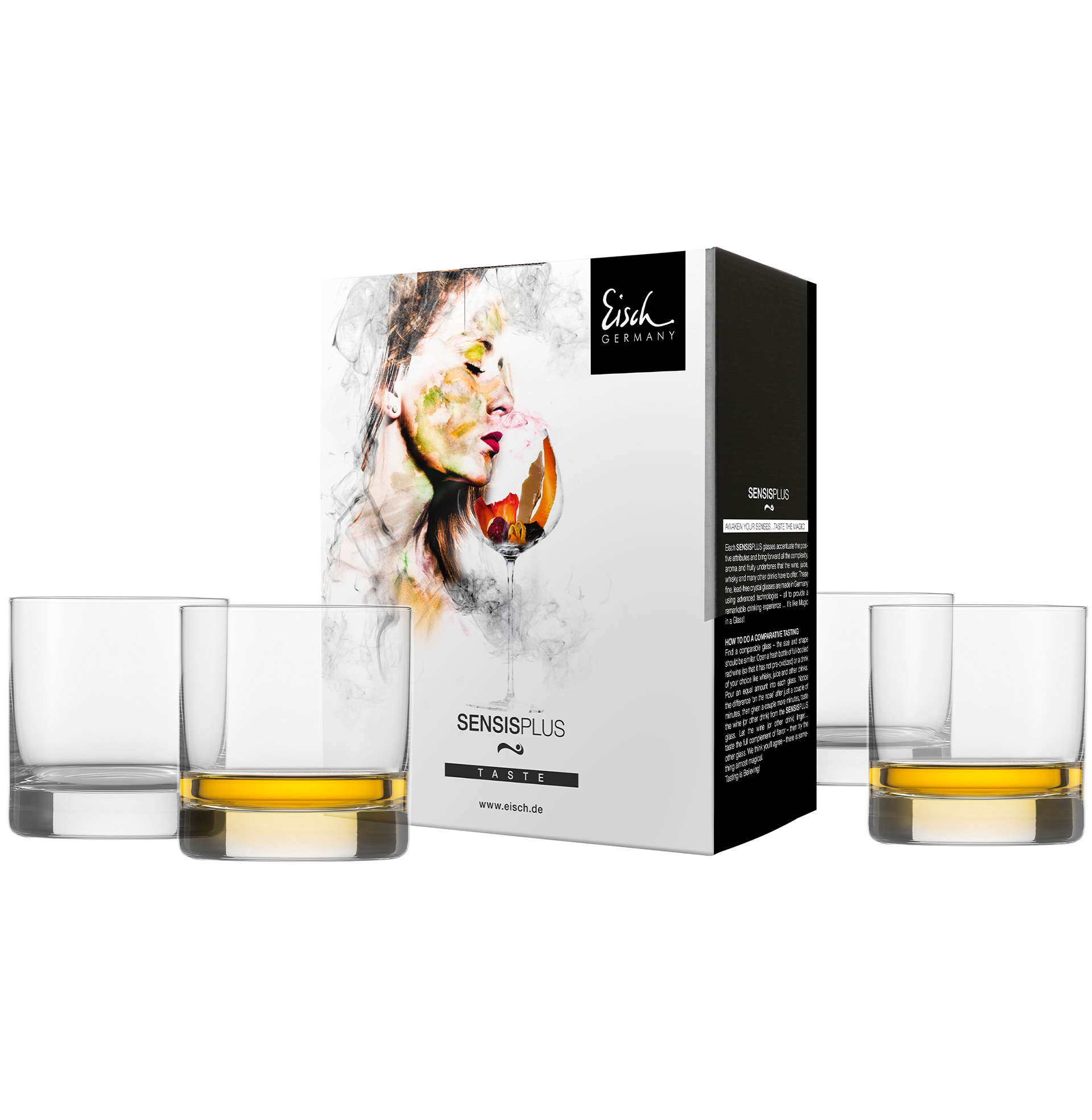 Set of 4 whisky glasses SUPERIOR SENSISPLUS