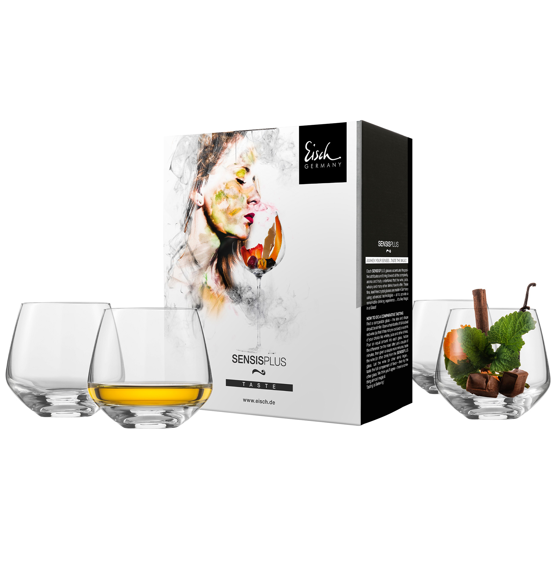 4er Set Whiskybecher SKY SENSISPLUS