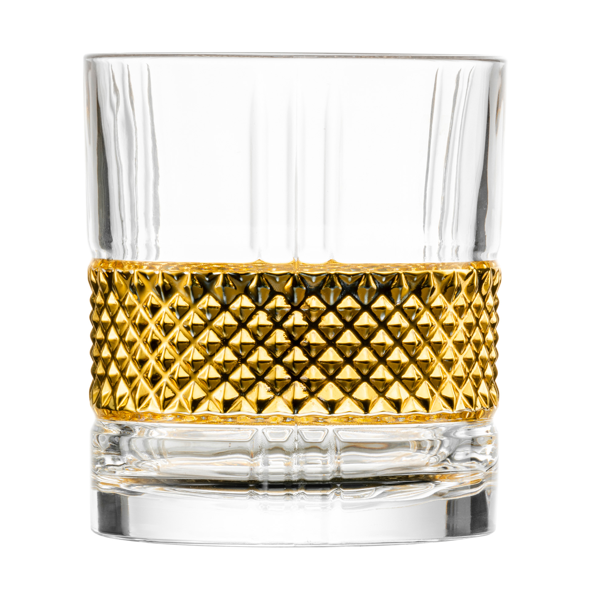 Whisky Tumbler gold in Geschenkröhre 2er Set GLEN I EISCH