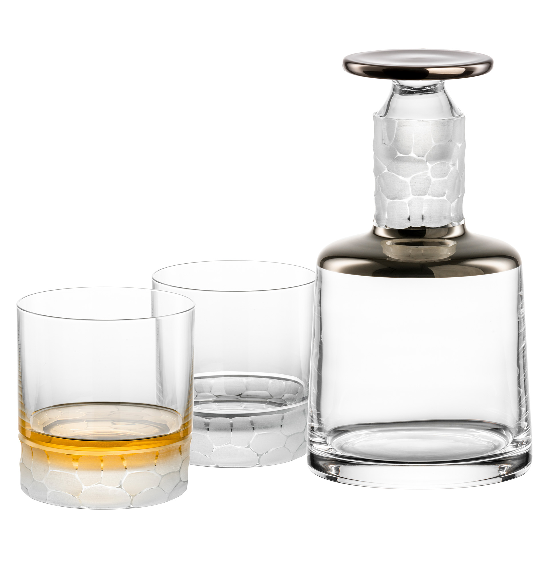 Whisky Set platin No Drop Effekt HAMILTON