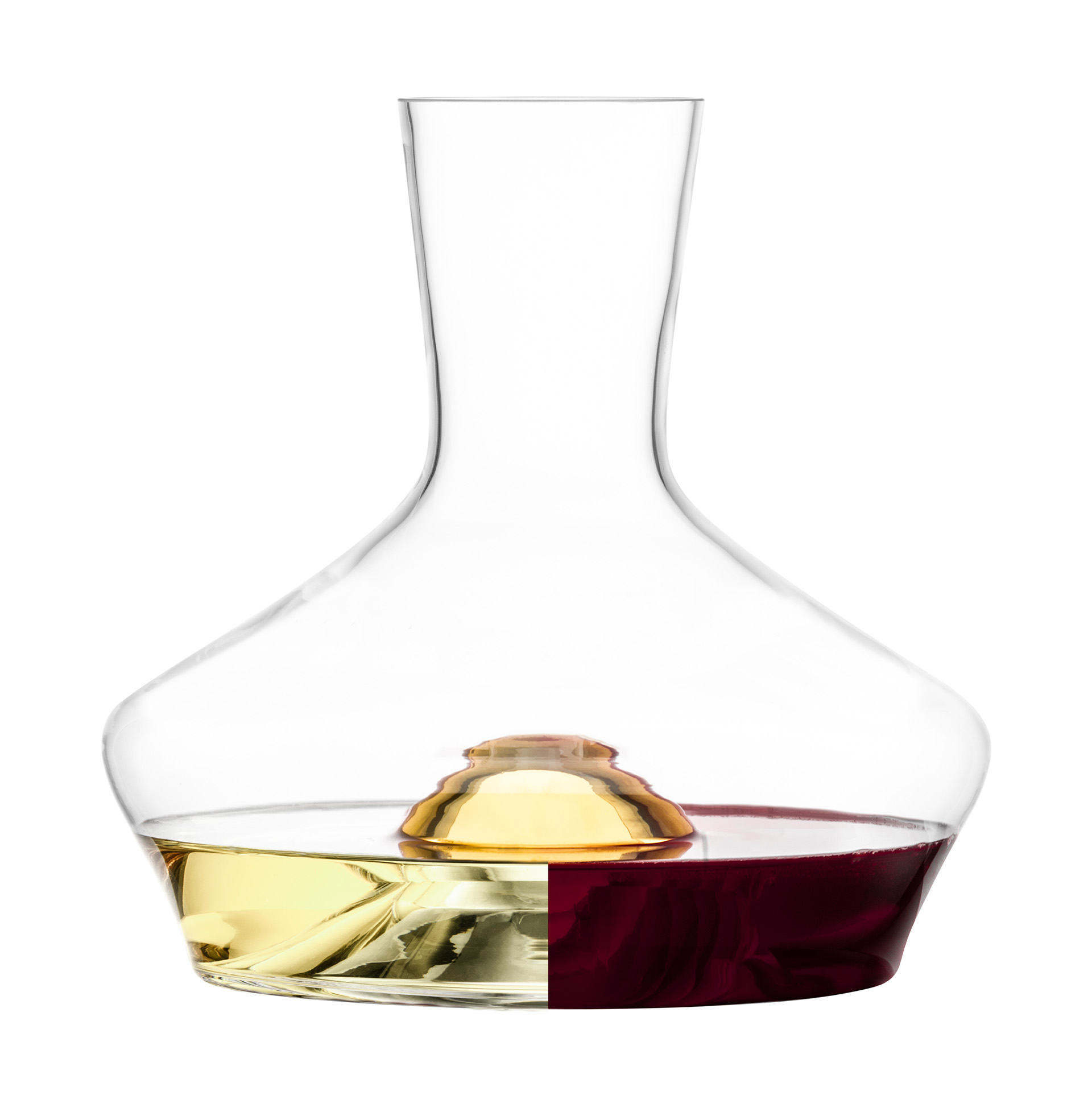 Dekantierkaraffe gold No Drop Effekt 1,5l SKY