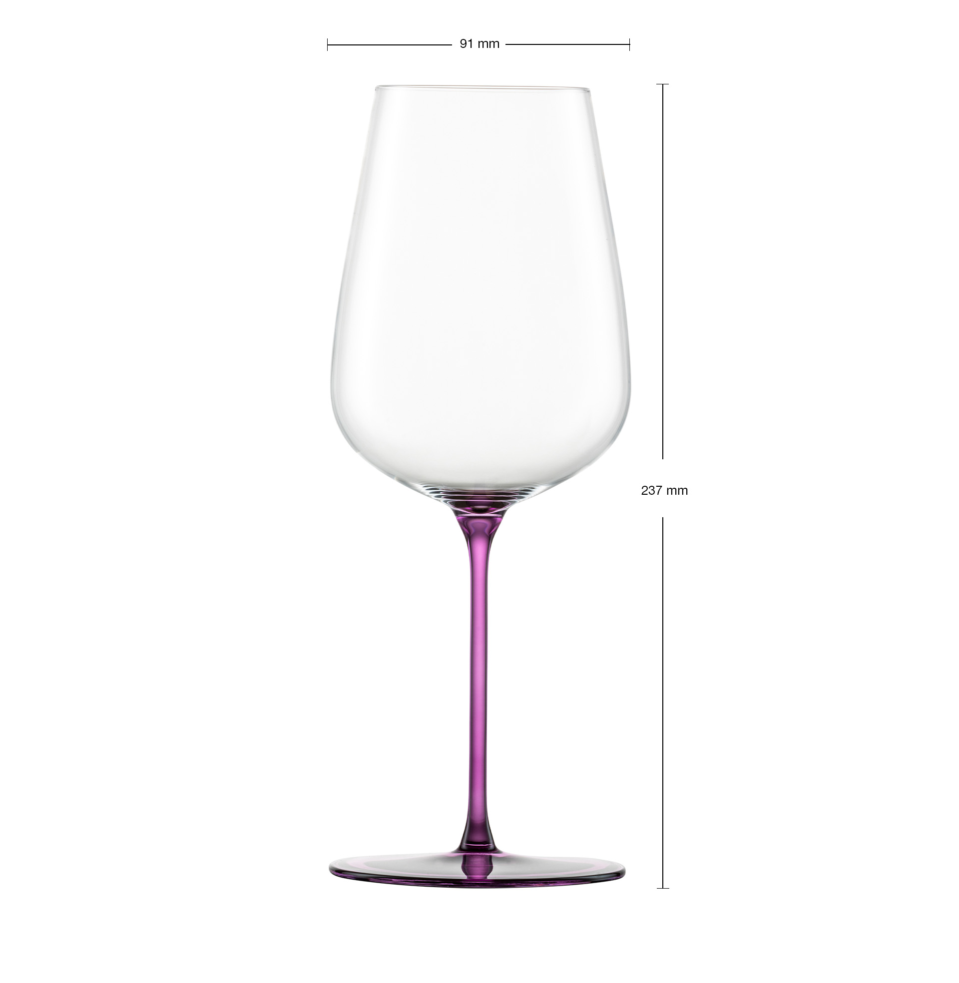 Allround Weingläser fruchtig & aromatisch mauve INSPIRE SENSISPLUS