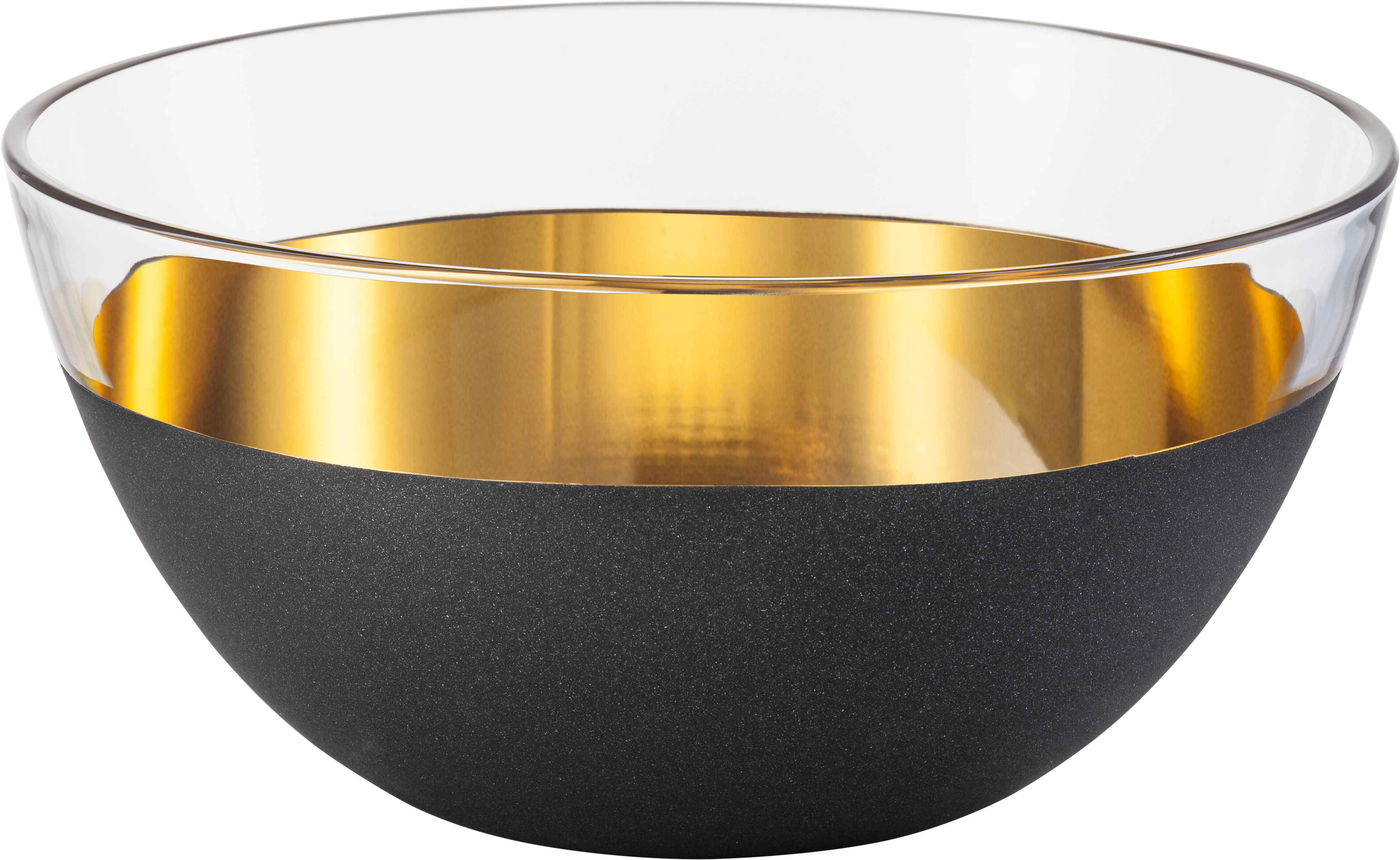 Bowl black/gold Ø 240 mm COSMO
