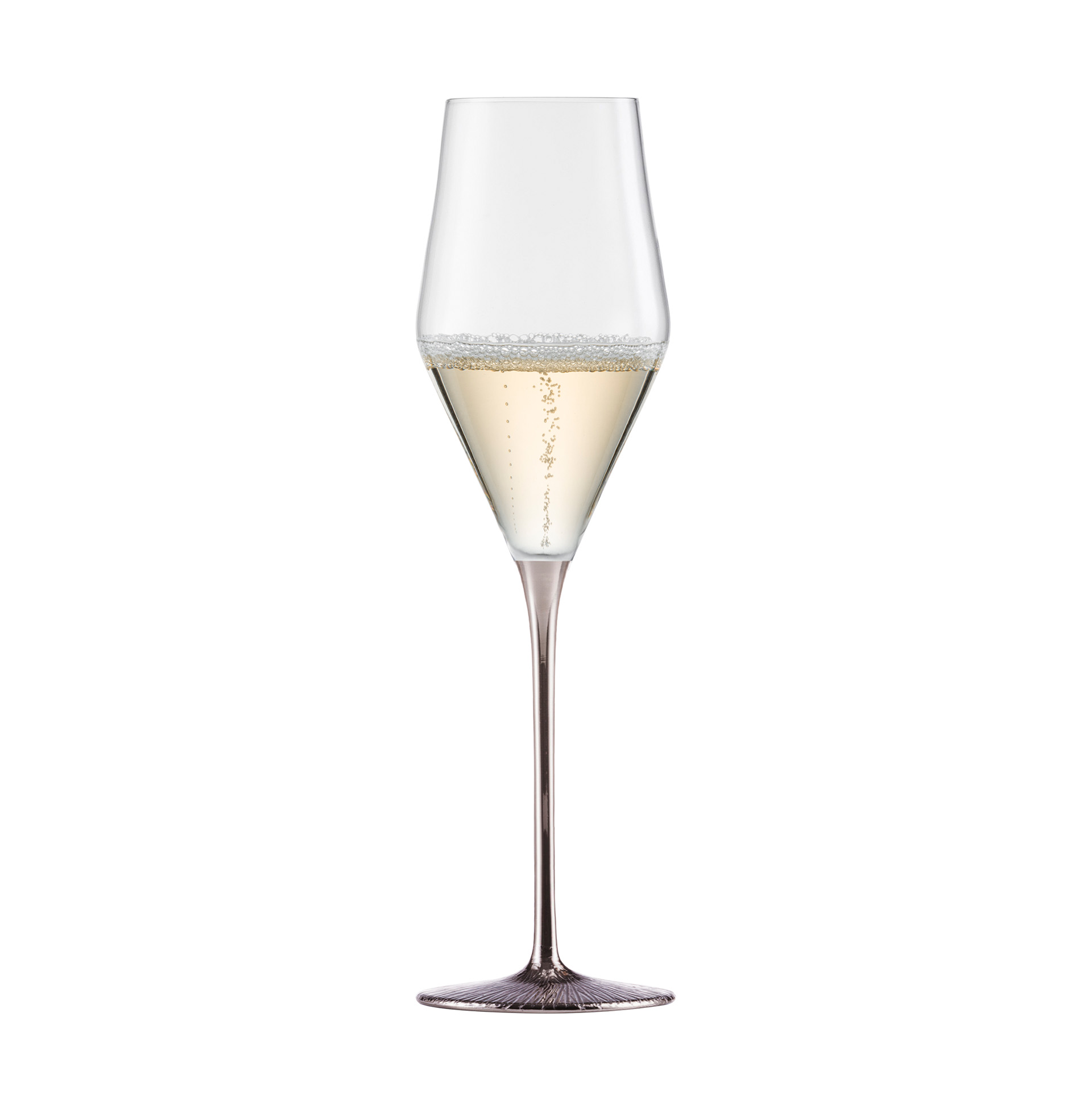 Champagne glasses platinum RAVI PLATIN