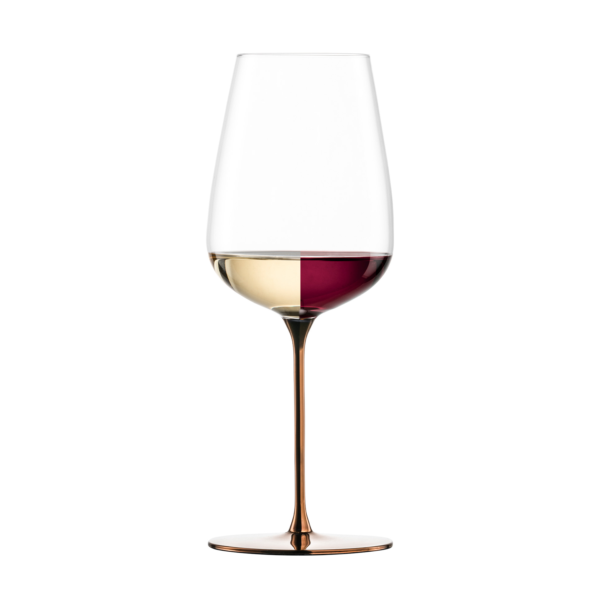 Set of 2 allround wine glasses fruity & aromatic copper ESSENCA SENSISPLUS COPPER EDITION