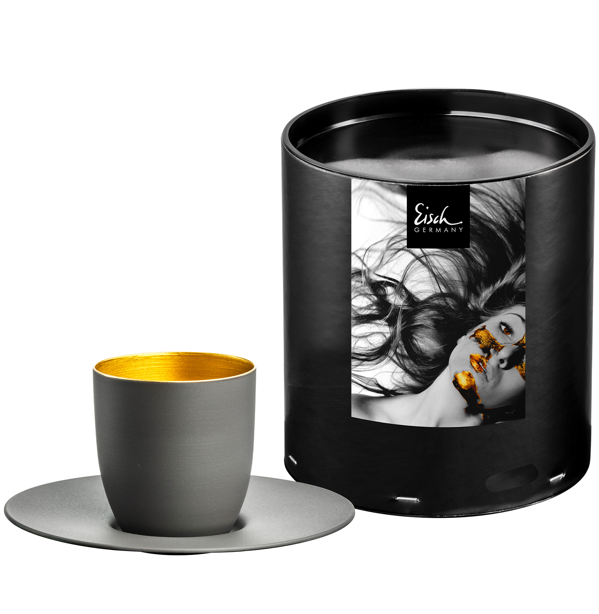 Espresso set mocca/gold COSMO COLLECT