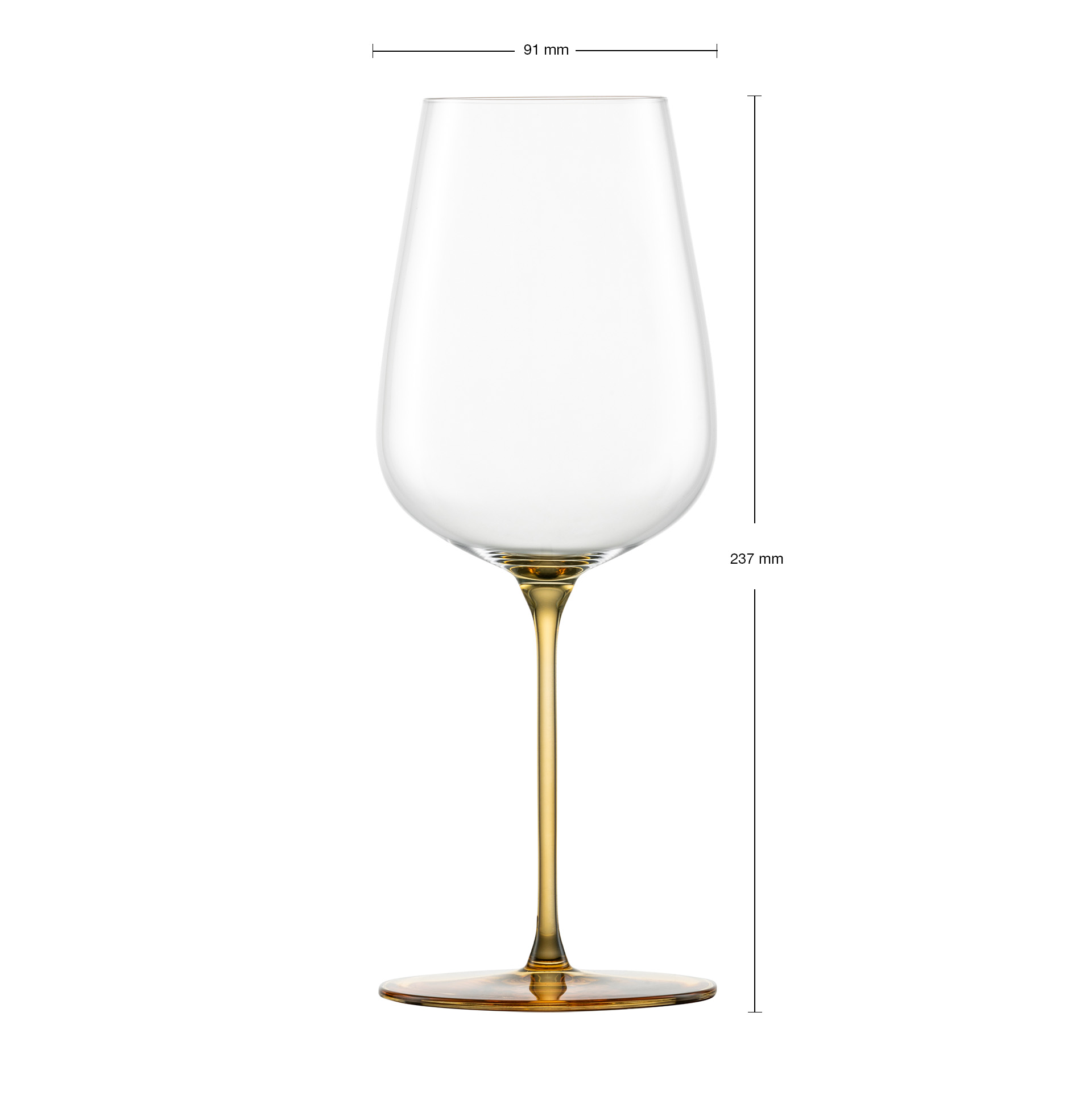 Allround wine glasses fruity & aromatic amber INSPIRE SENSISPLUS