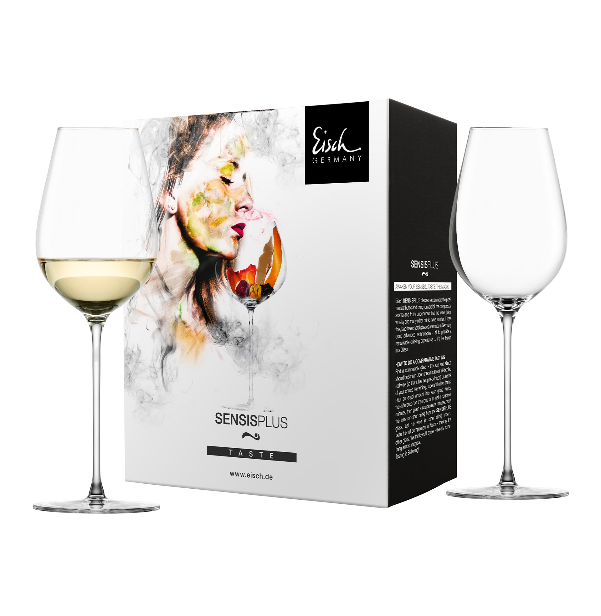 Set of 2 allround wine glasses refreshing & light ESSENCA SENSISPLUS