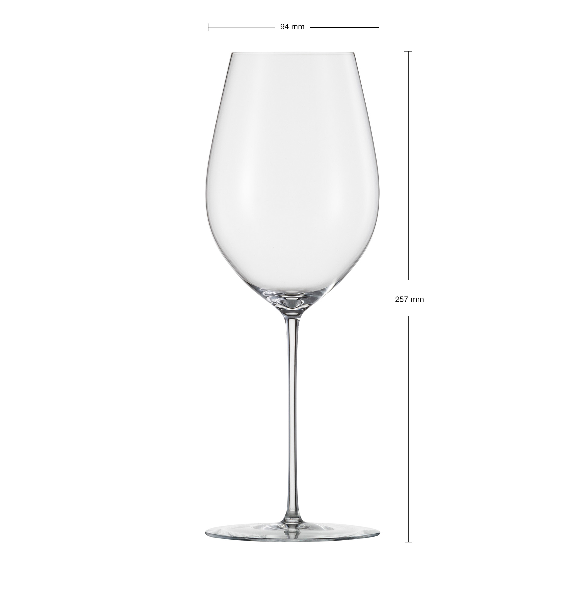 Redwine glass UNITY SENSISPLUS