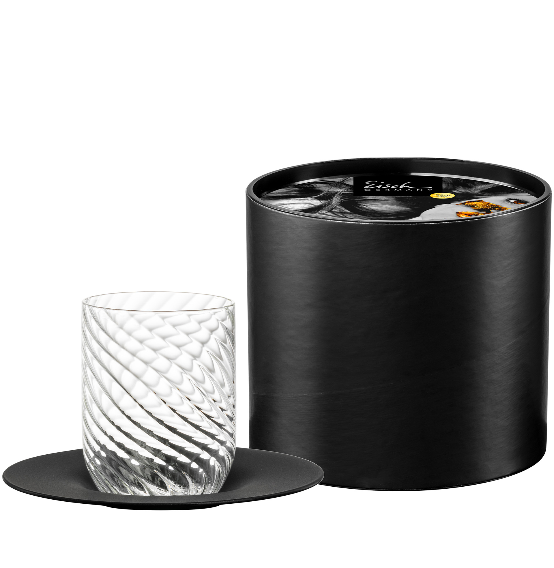 Cappuccino Set schwarz TWIST