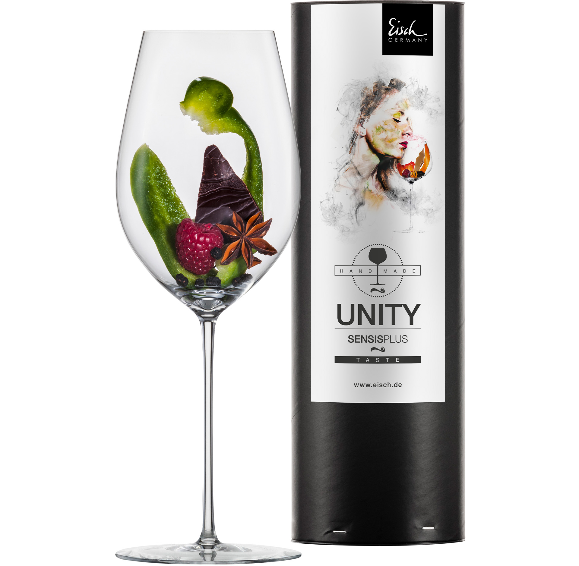 Redwine glass UNITY SENSISPLUS