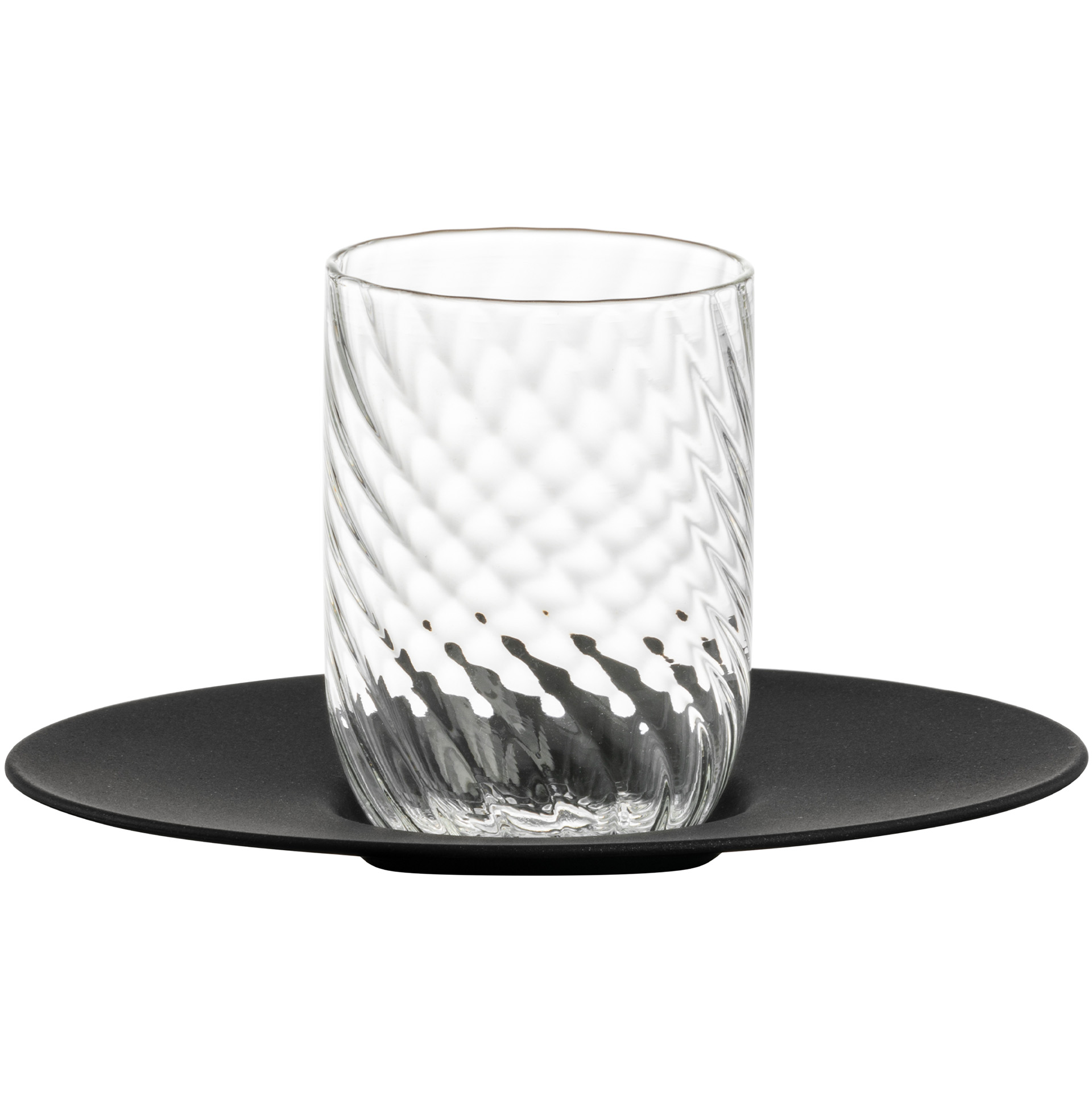 Espresso Set schwarz TWIST