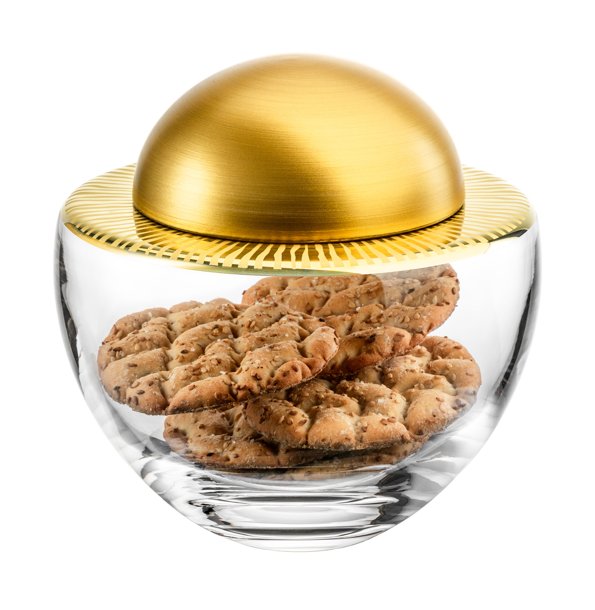 Candy box gold Ø 171 mm ELIOR