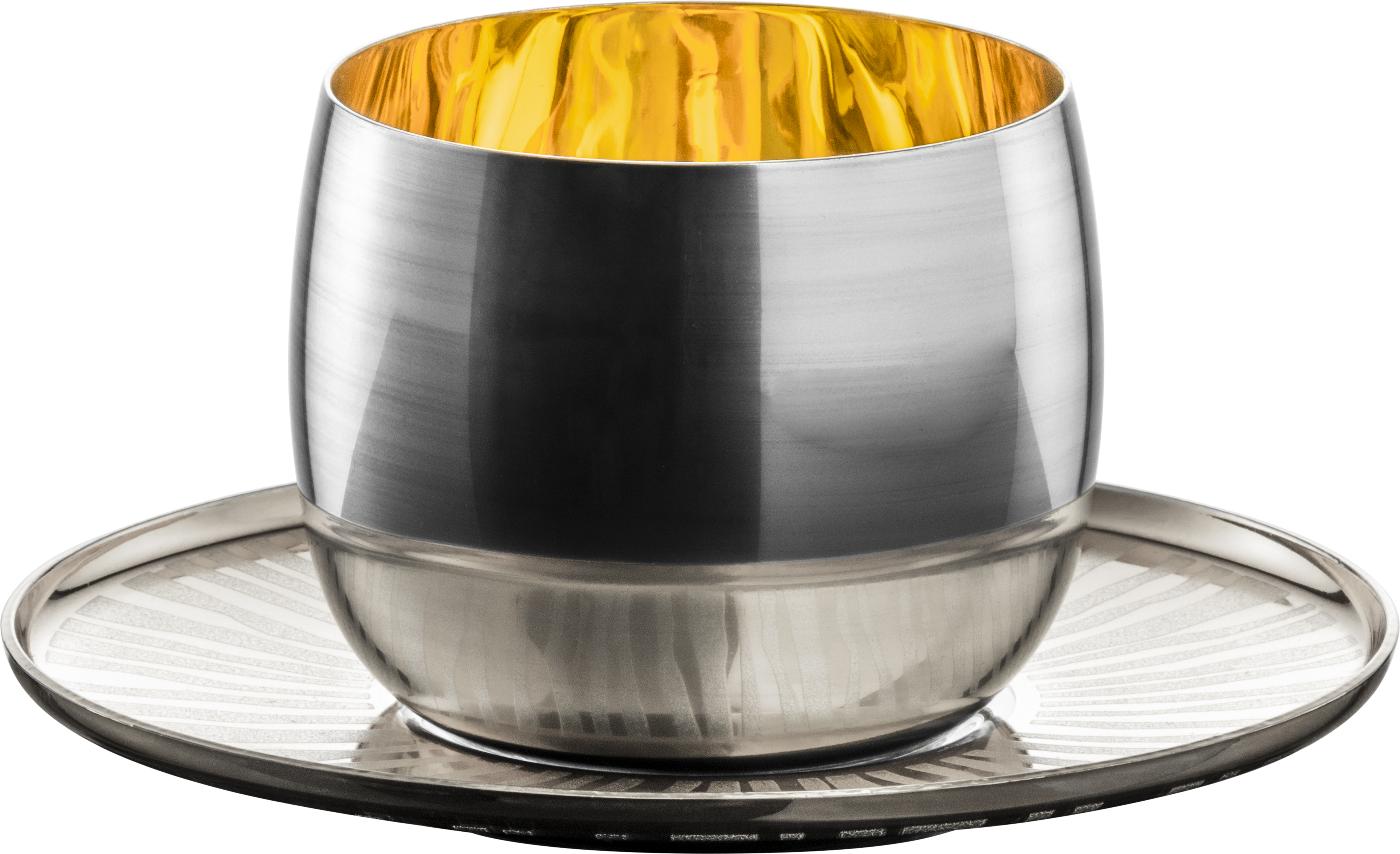 Cappuccino Set platin/gold COSMO