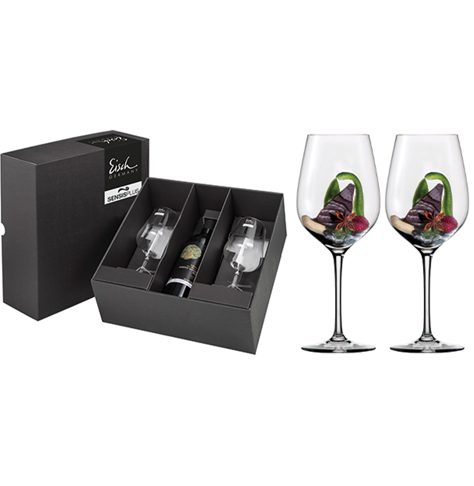 Rotweinglas im 2er Geschenkkarton SUPERIOR SENSISPLUS I EISCH