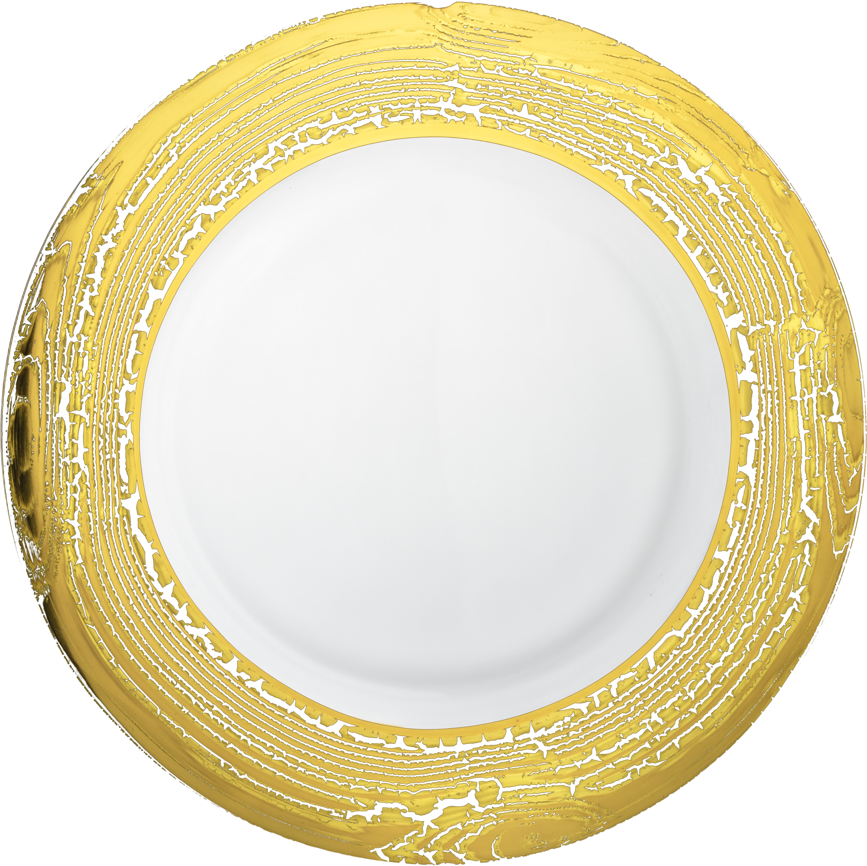 Plate gold Ø 320 mm GOLDLEAF