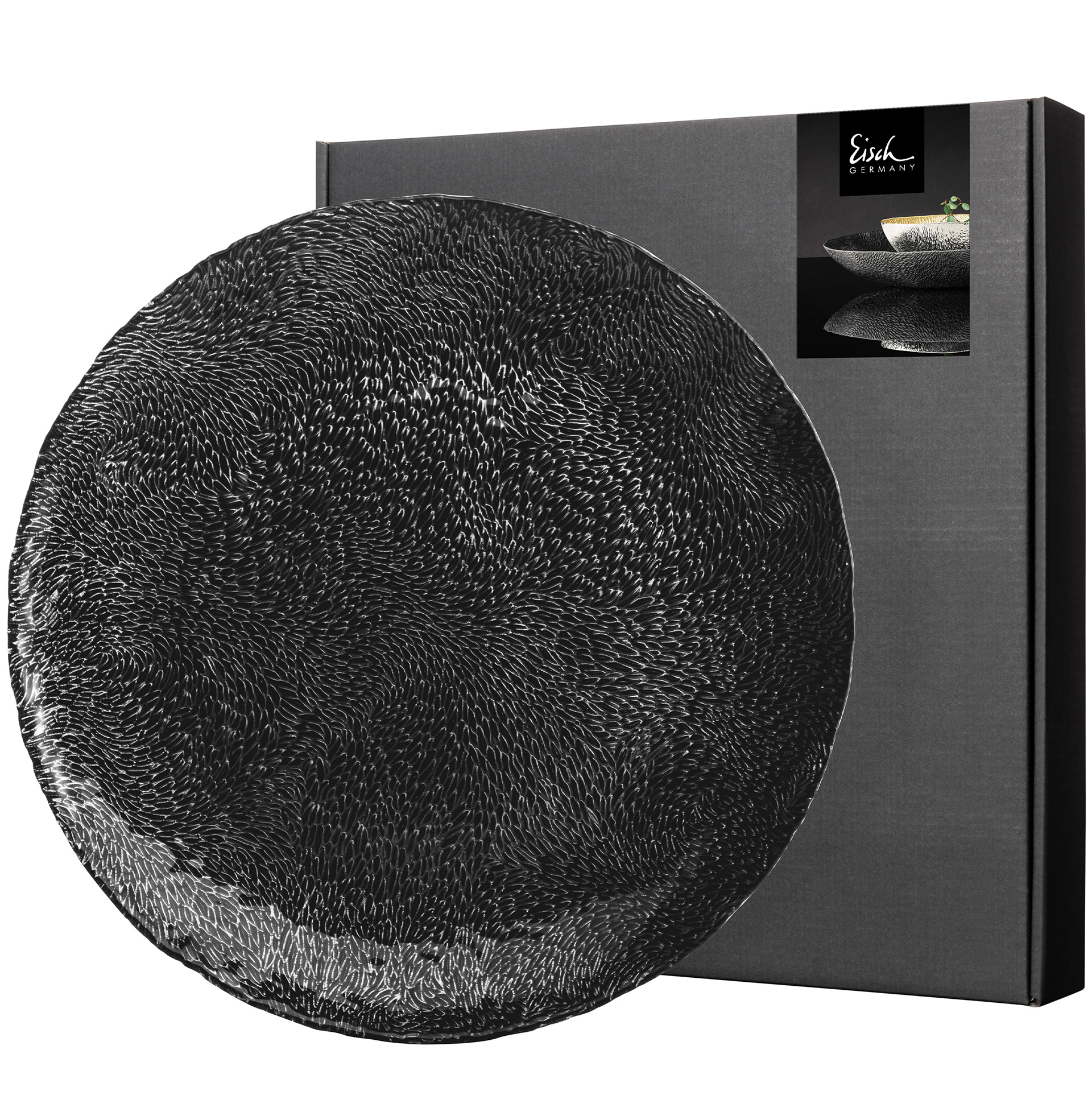 Plate black Ø 320 mm SEN