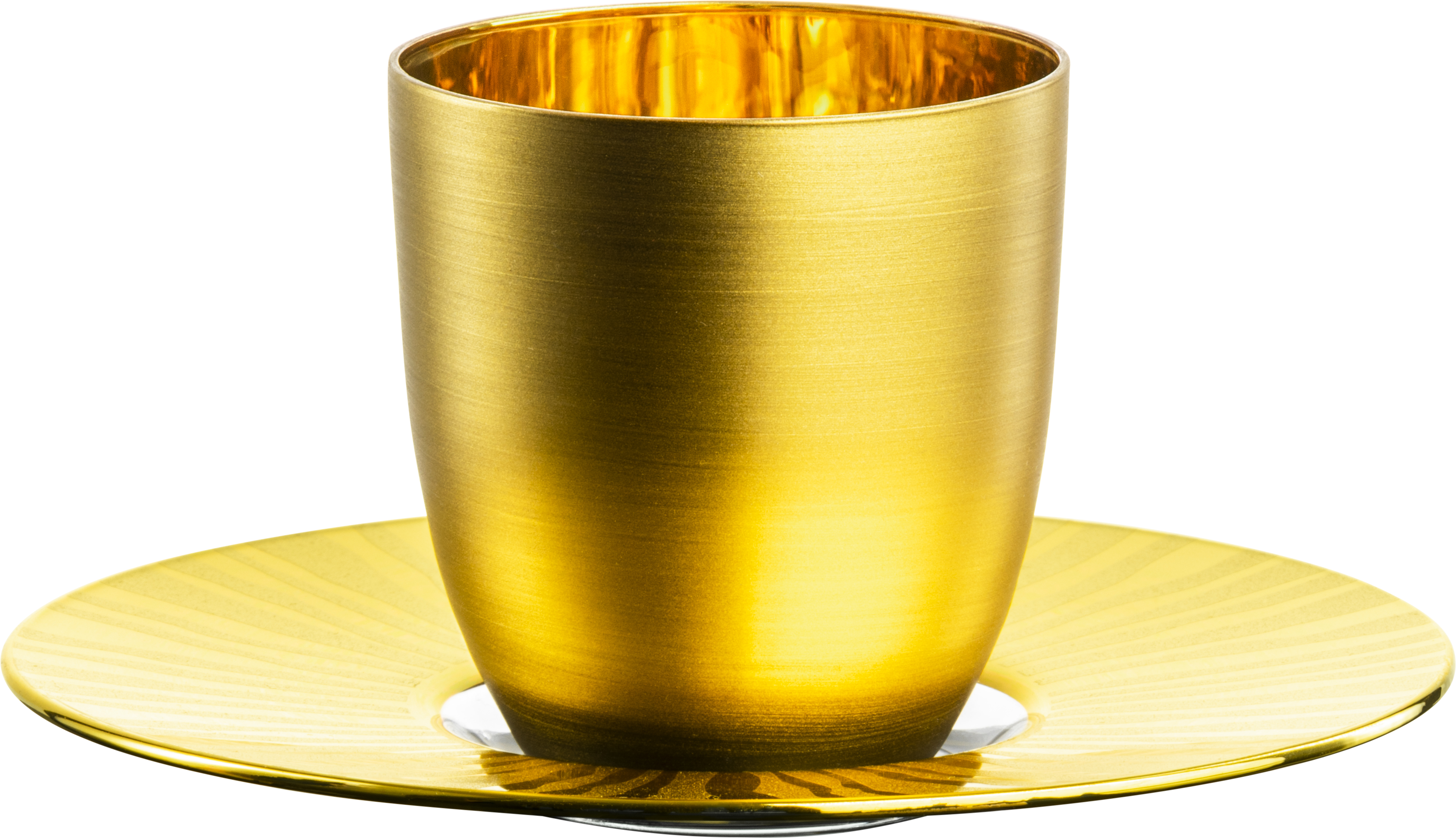 Espresso-Set sun gold COSMO COLLECT